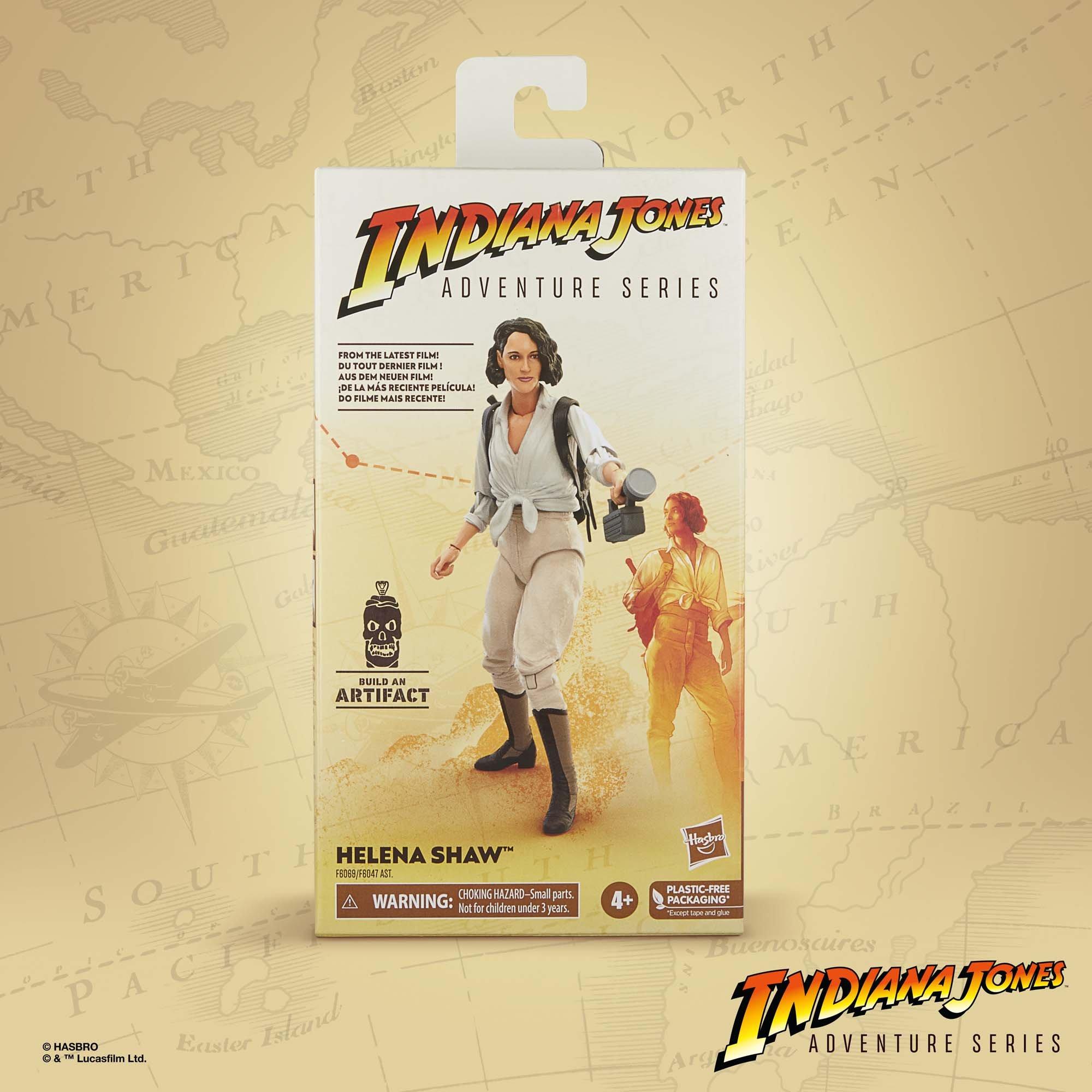 Hasbro Indiana Jones Adventure Series Helena Shaw (Build an Artifact - Skull Temple) 6-in Action Figure
