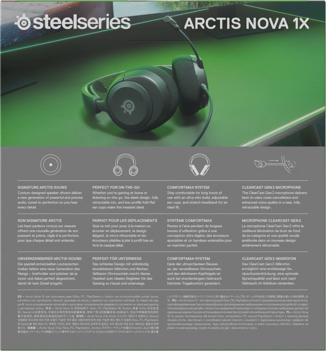  SteelSeries Arctis Prime - Competitive Gaming Headset - High  Fidelity Audio Drivers - Multiplatform Compatibility,Black : Video Games