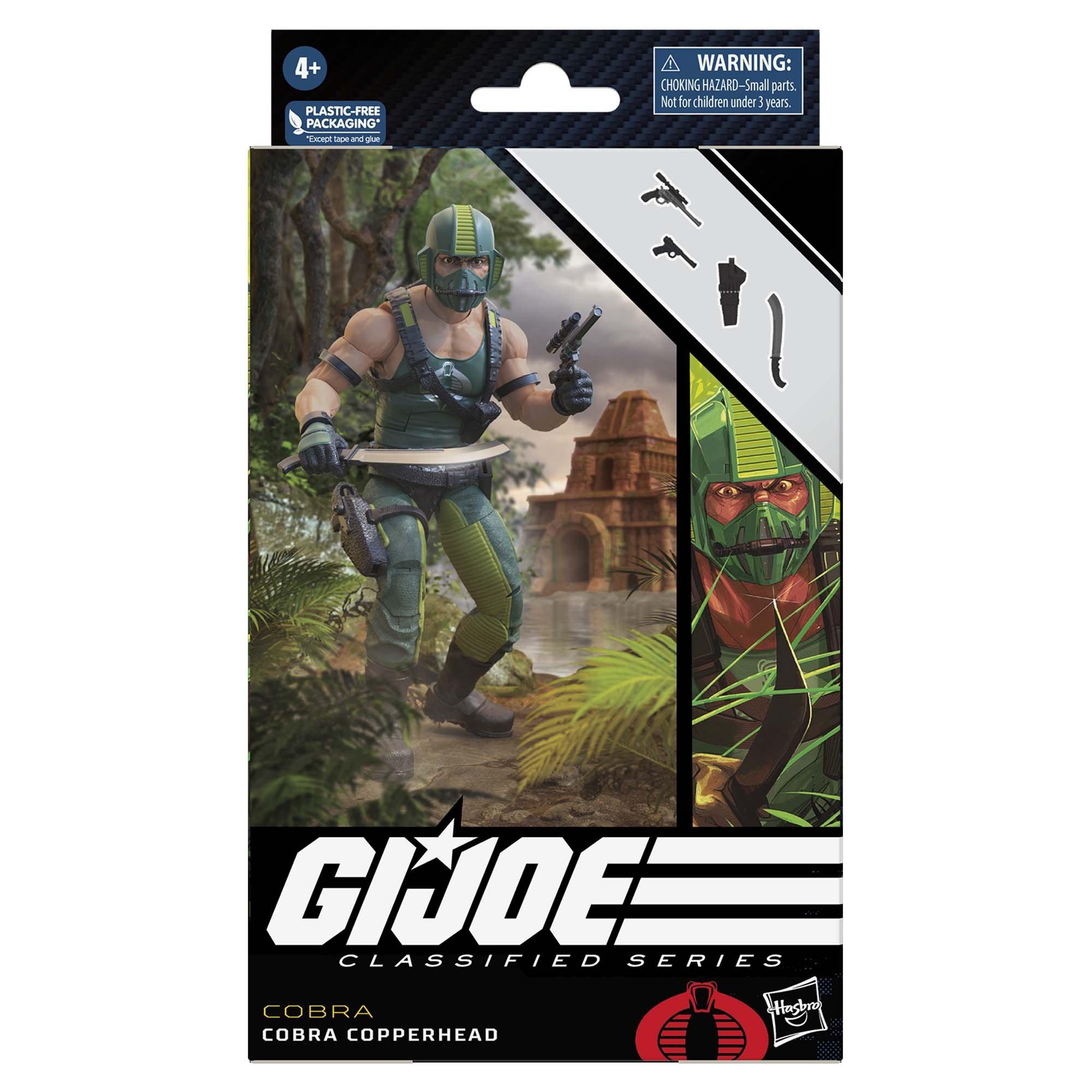 Hasbro G.I Joe Classified Series Cobra Copperhead 6-in Action Figure