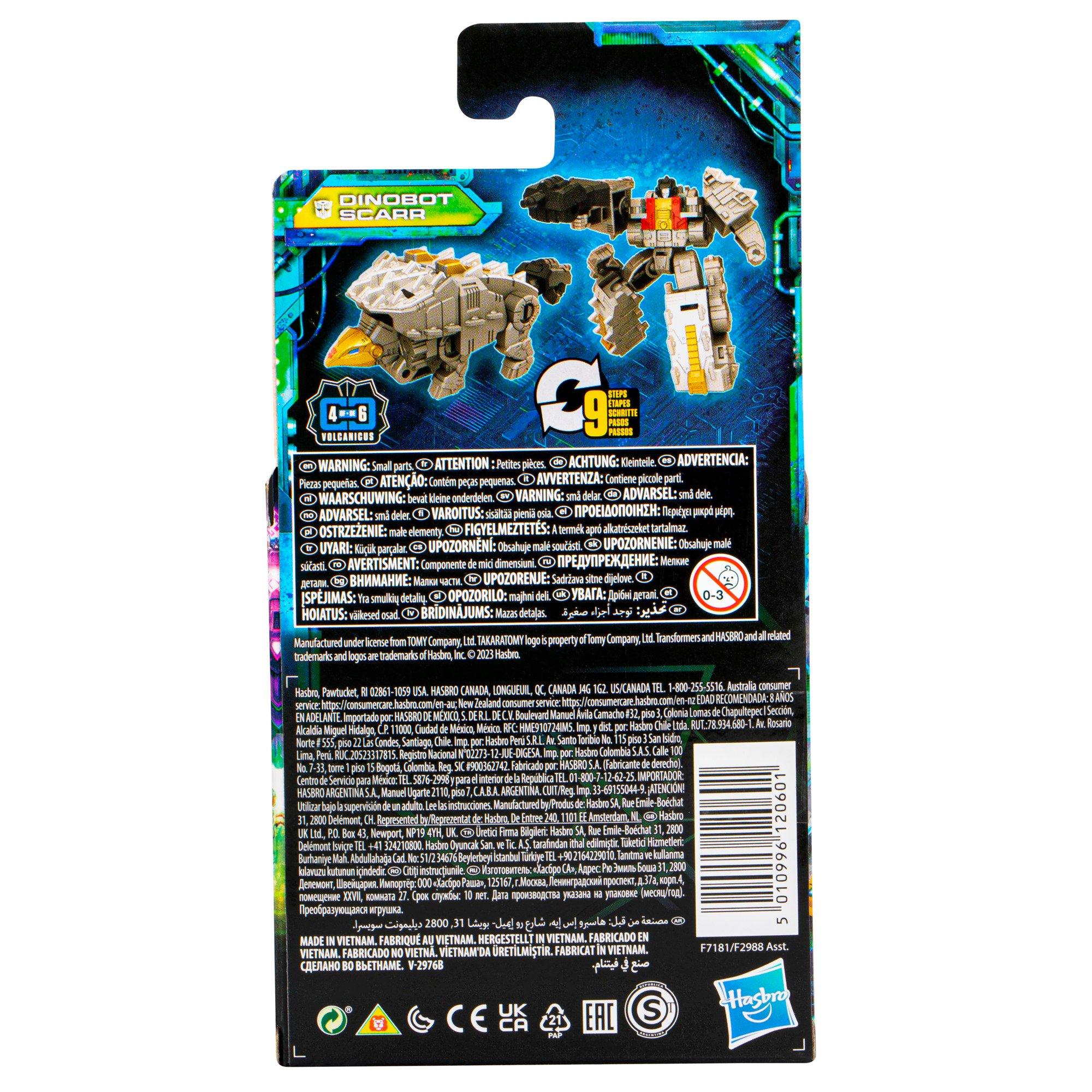 Hasbro Transformers Legacy Evolution Dinobot Scarr 3.5-in Action Figure