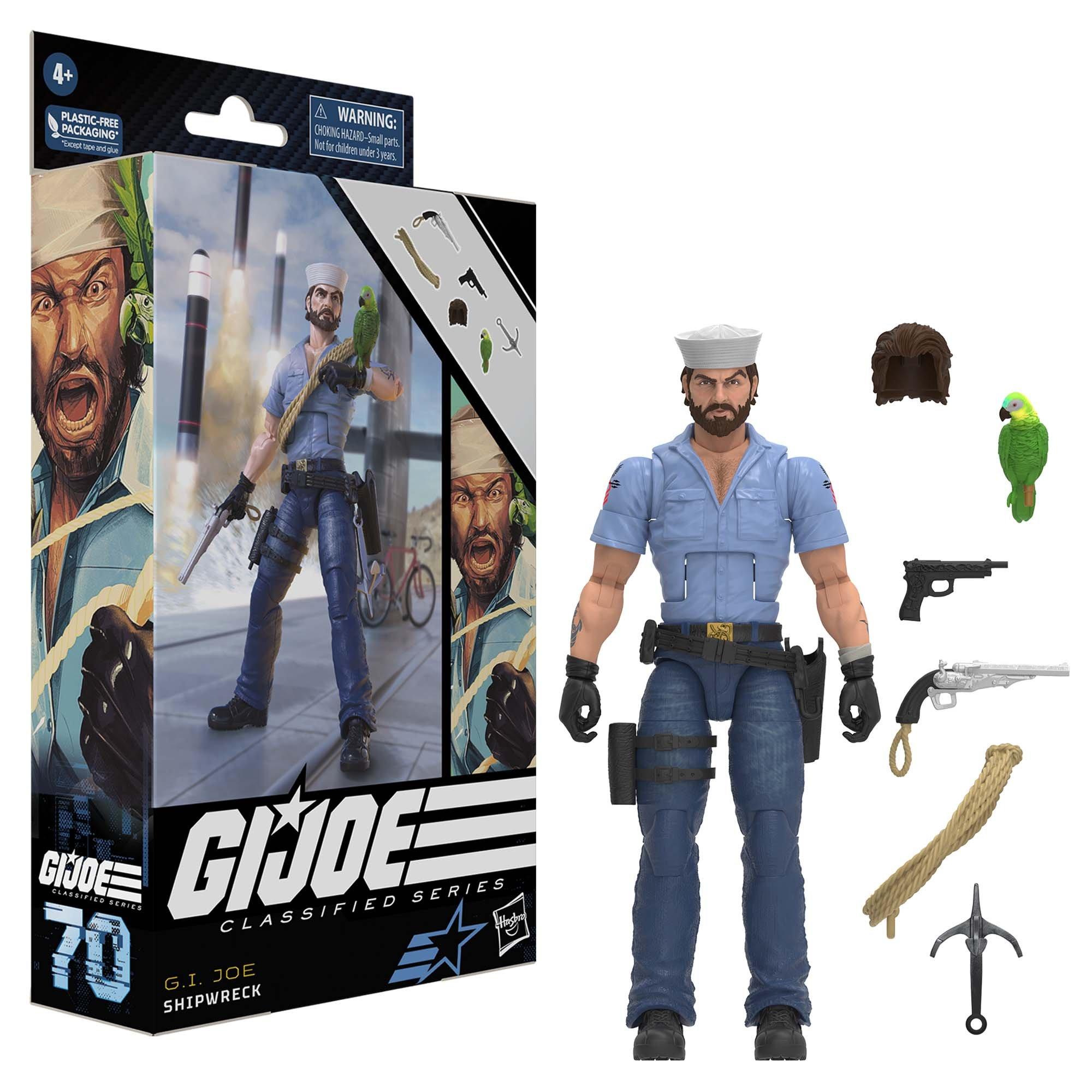 Hasbro G.I Joe Classified Series Shipwreck 6-in Action Figure