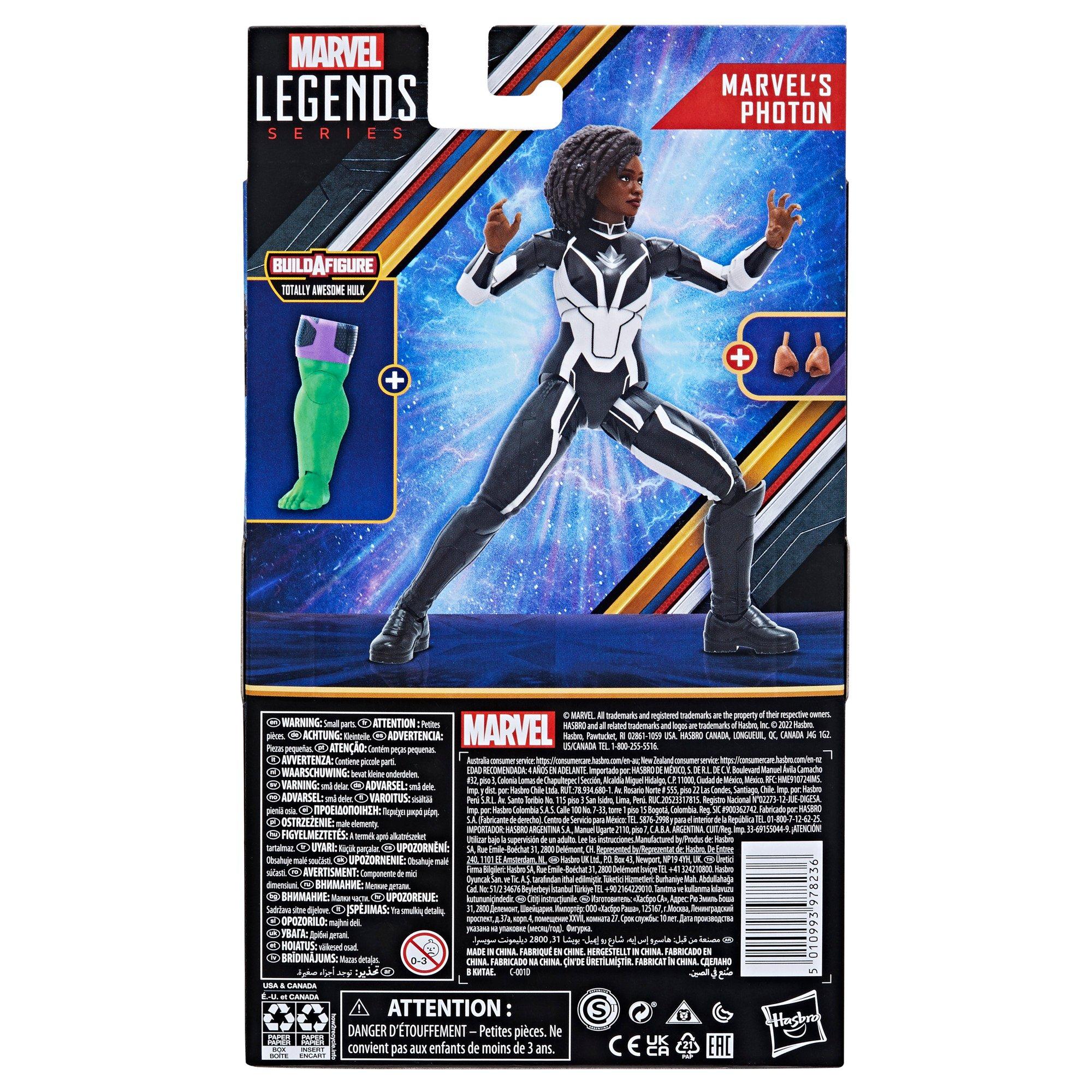 Hasbro Marvel Legends Series The Marvels - Marvel's Photon 6-in Action  Figure