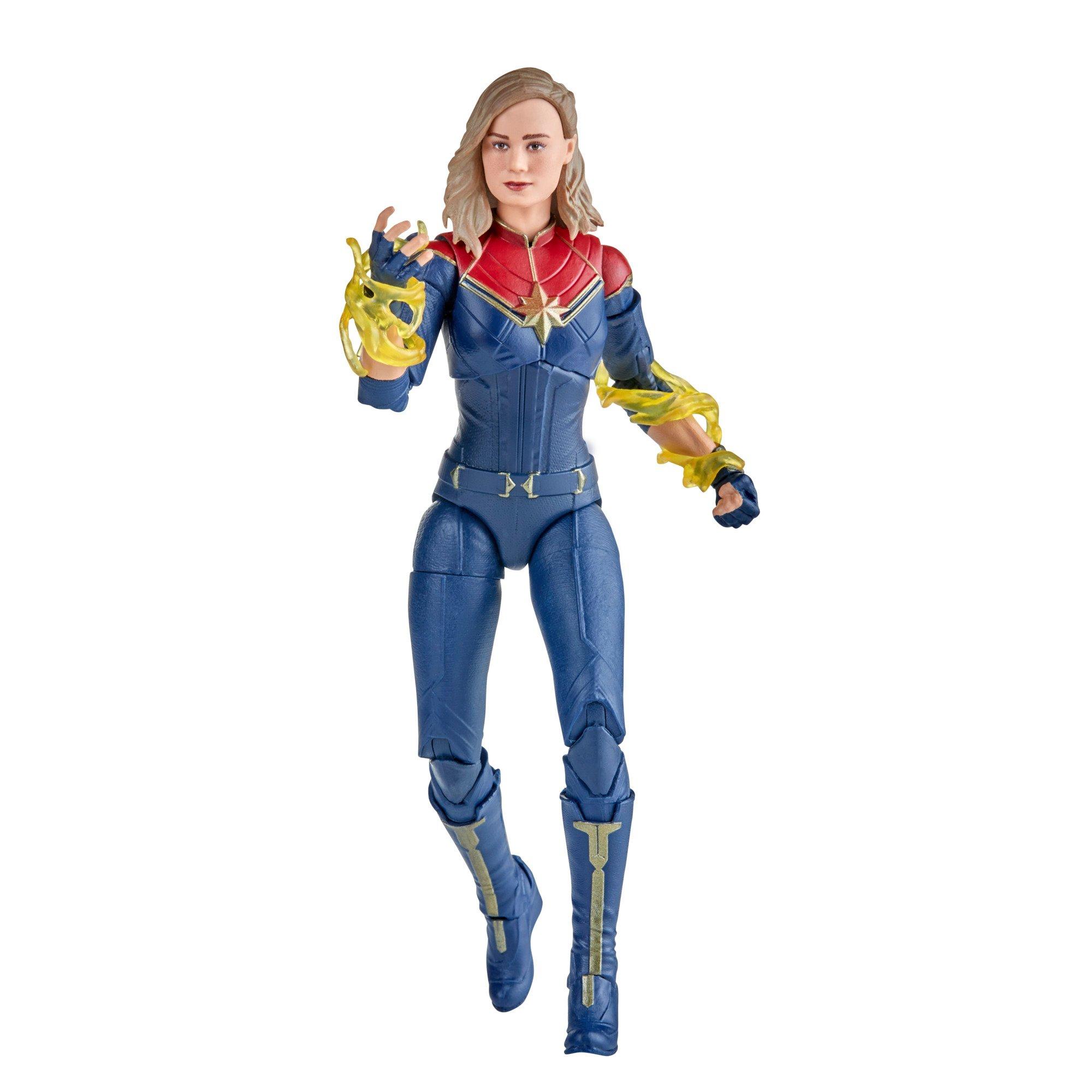Hasbro Mega Mighties E7933 figurine articulé 25 cm Captain Marvel super  heros