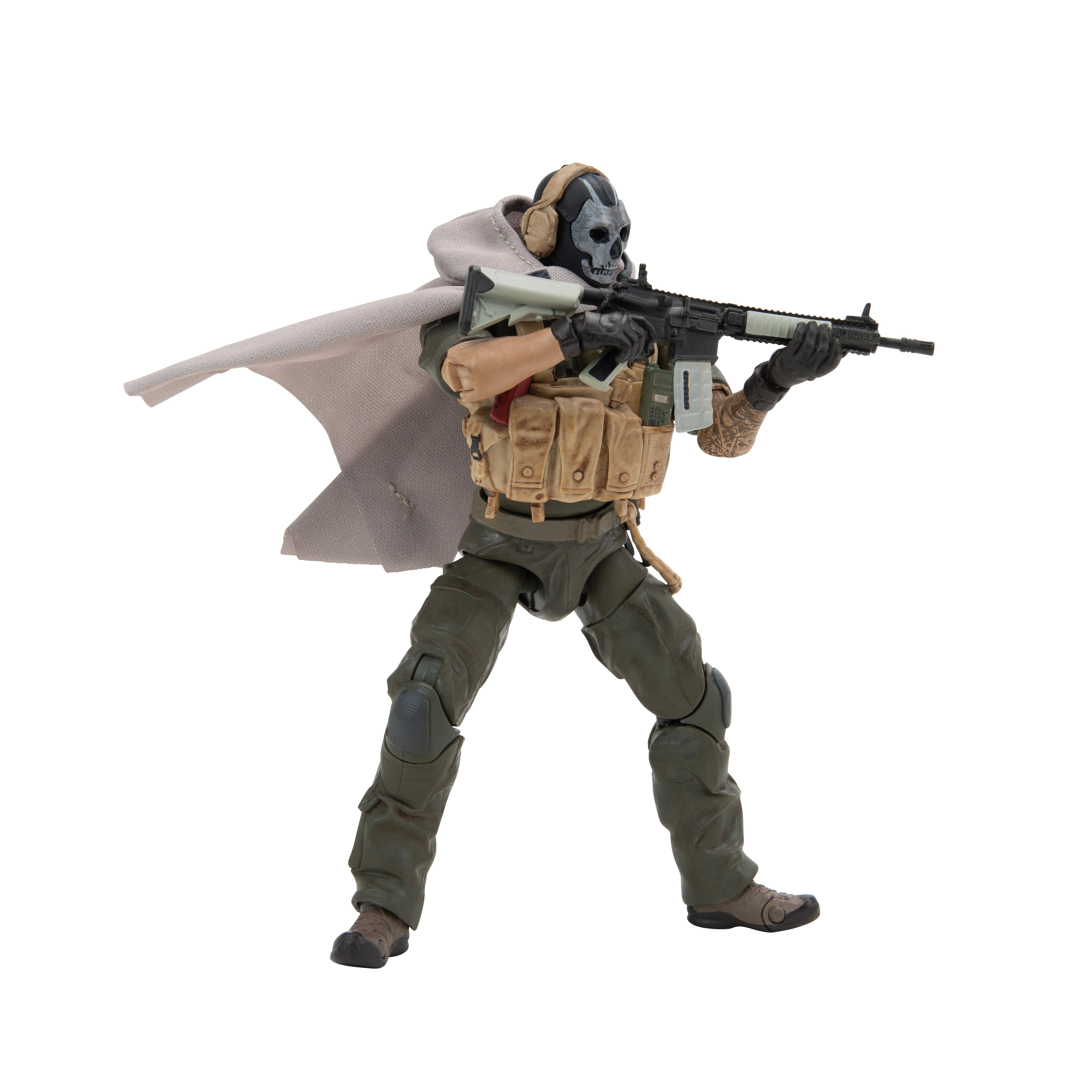Jazwares Call of Duty: Modern Warfare 2 Ghost 6.5-in Action Figure