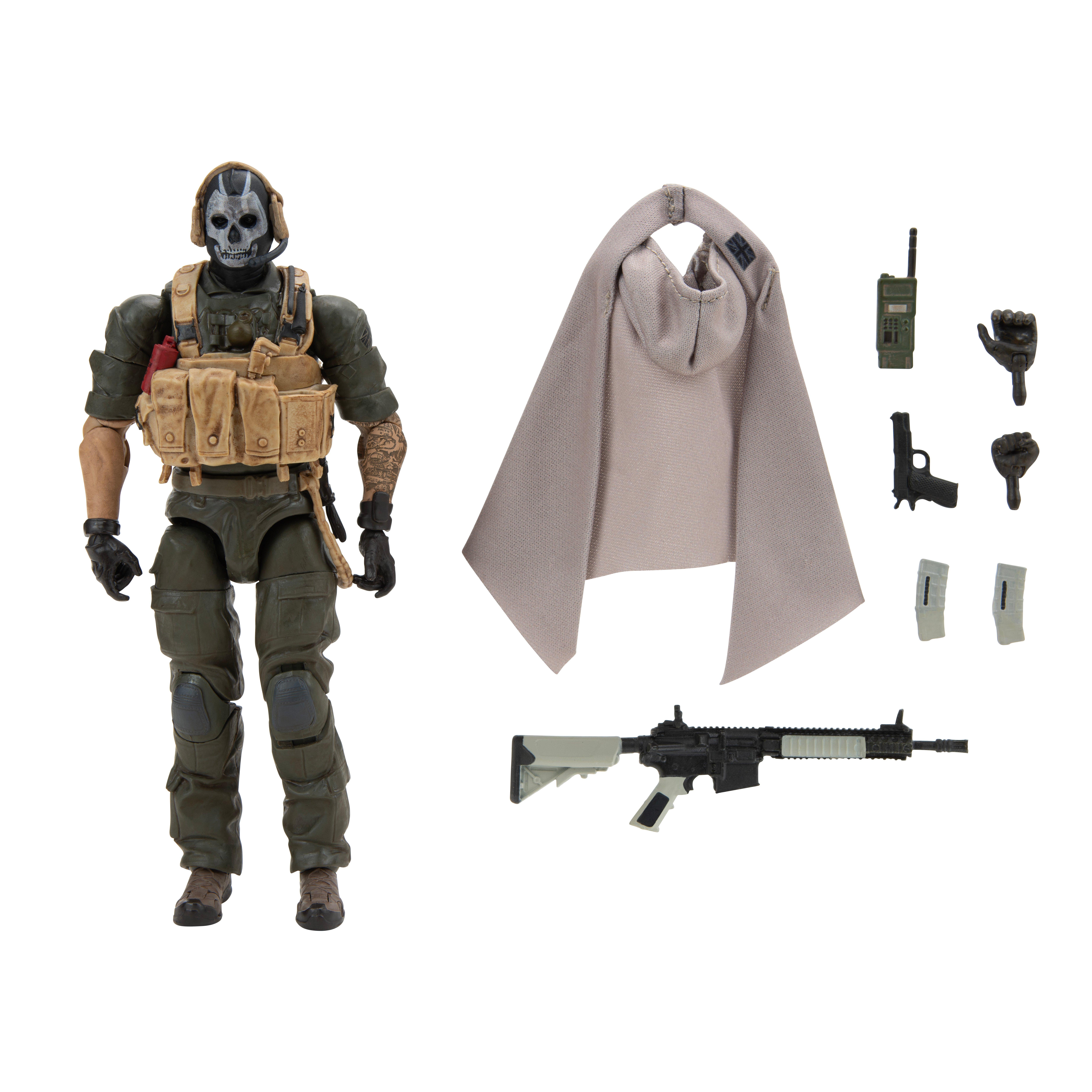Jazwares Call of Duty: Modern Warfare 2 Ghost 6.5-in Action Figure
