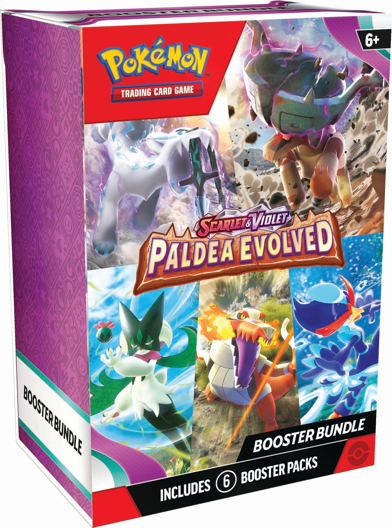 Pokemon Trading Card Game Scarlet and Violet Paldea Evolved Booster