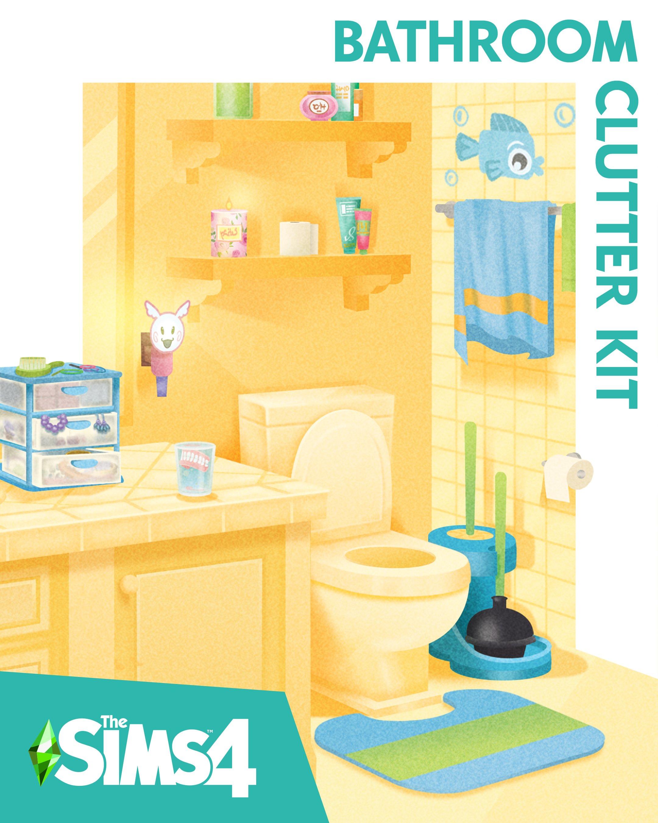 The Sims 4 Bathroom Clutter Kit DLC PC Origin GameStop