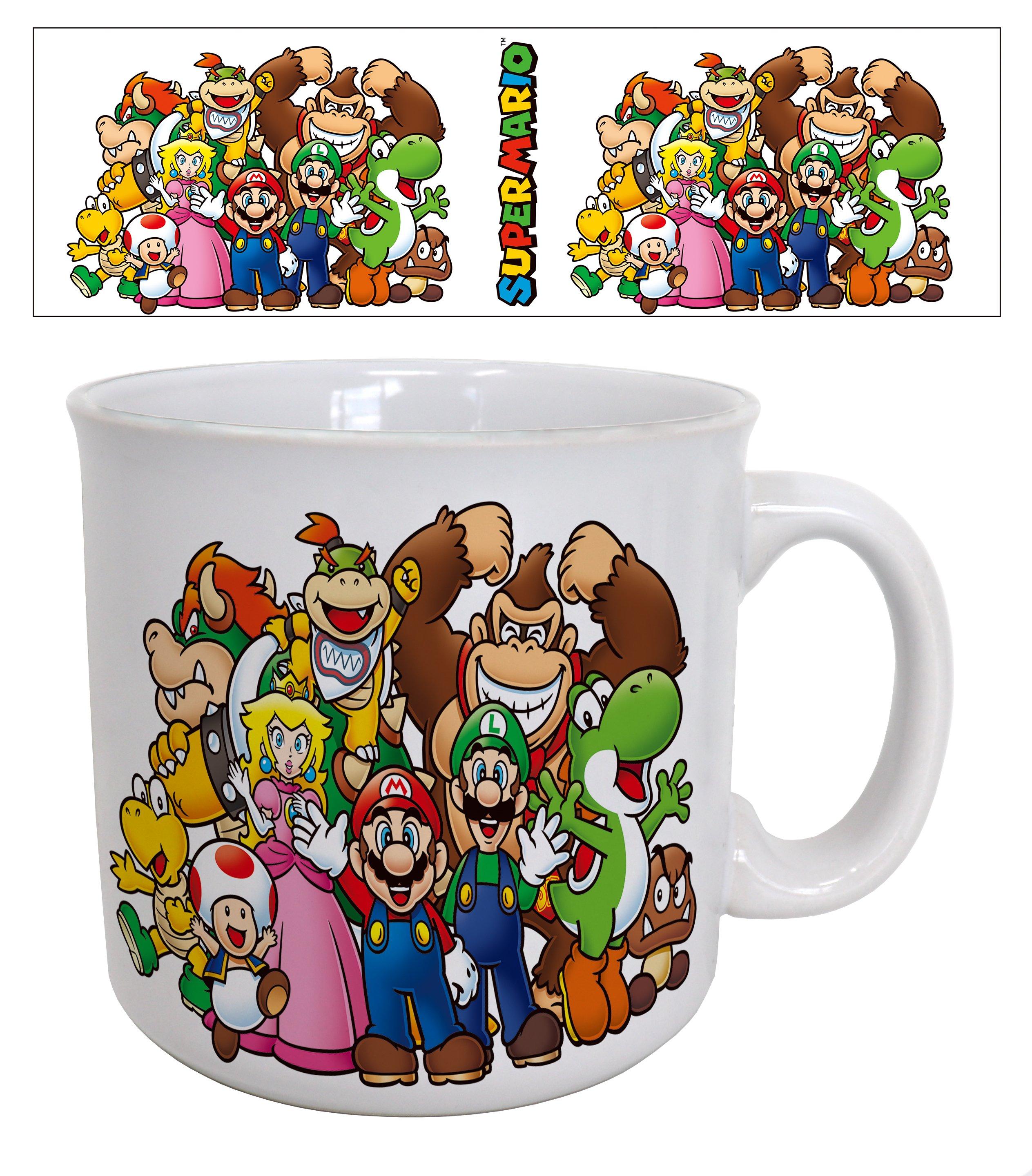 Super Mario - Mario and Friends 20oz Mug | GameStop