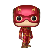 Funko POP! Movies: The Flash -The Flash (Metallic Suit) 4-in Vinyl Figure GameStop Exclusive