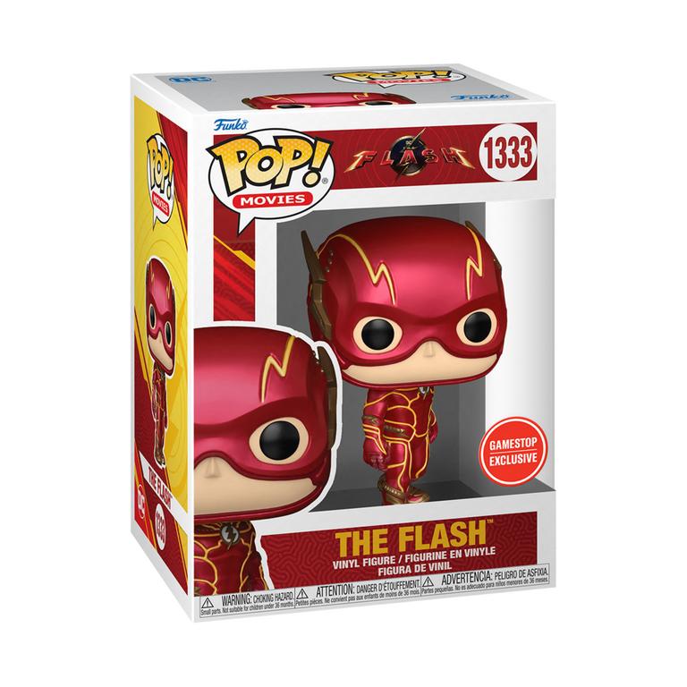 Slumkvarter nå synder Funko POP! Movies: The Flash -The Flash (Metallic Suit) 4-in Vinyl Figure GameStop  Exclusive | GameStop