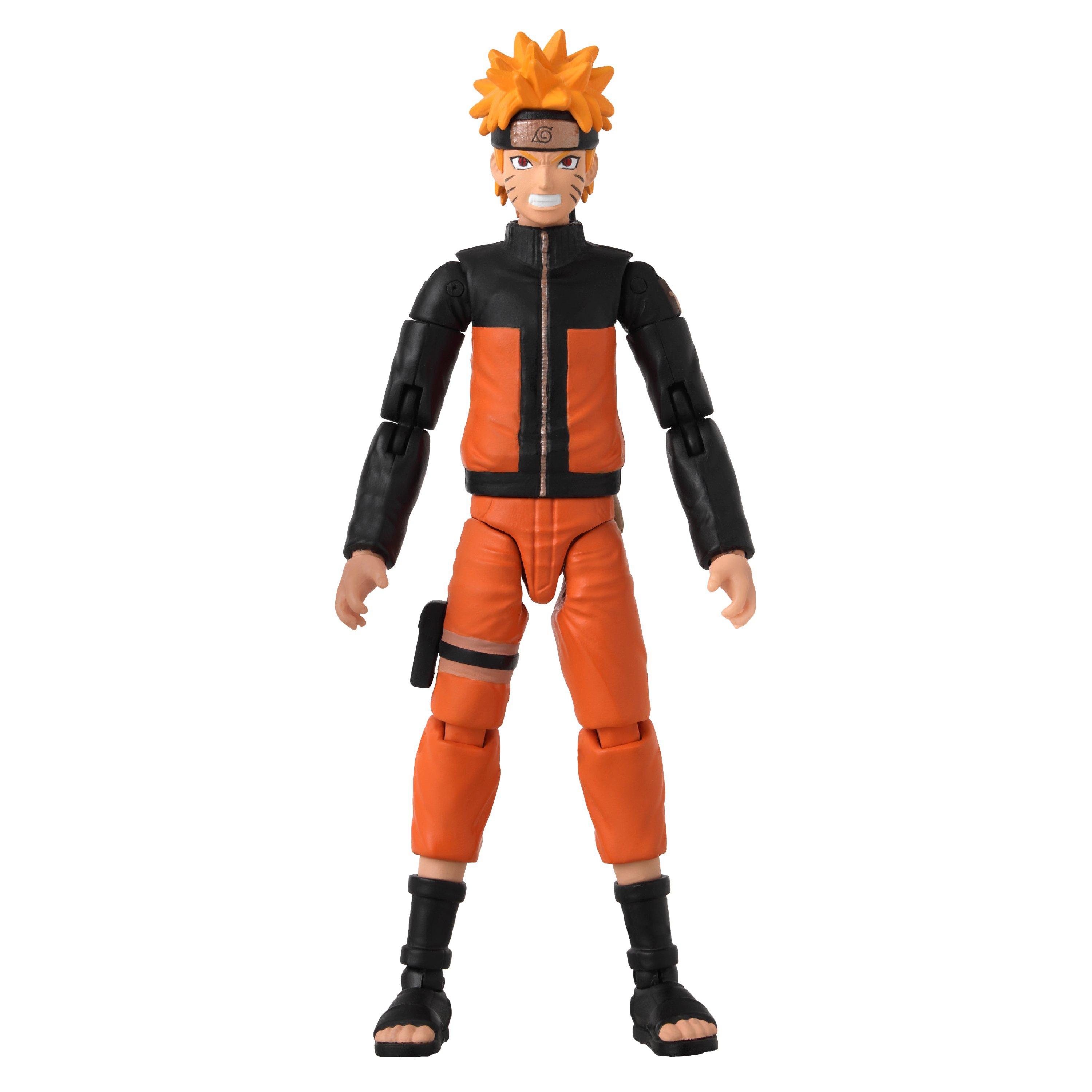 Bandai Anime Heroes Naruto - Naruto Uzumaki 6.5-in Action Figure with  Accessory Pack