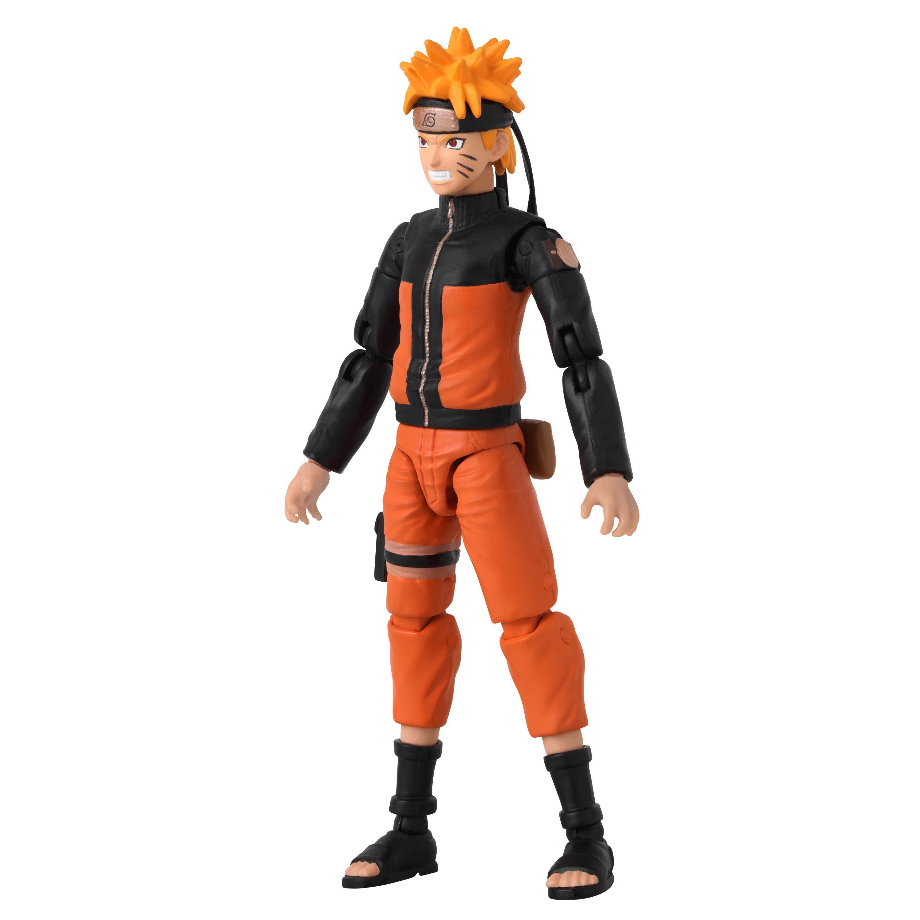 Bandai Anime Heroes Naruto - Naruto Uzumaki 6.5-in Action Figure with  Accessory Pack