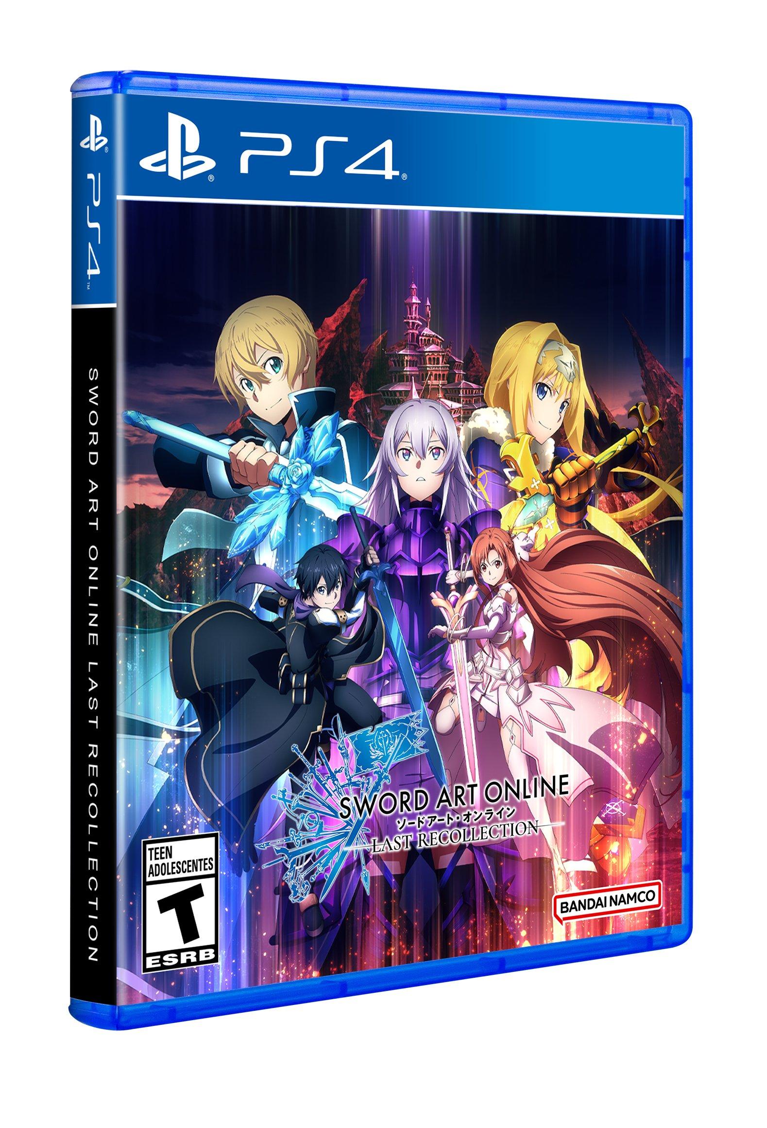 🥇SWORD ART ONLINE Last Recollection Standar Edition (Itália) (PlayStation  4, 5)