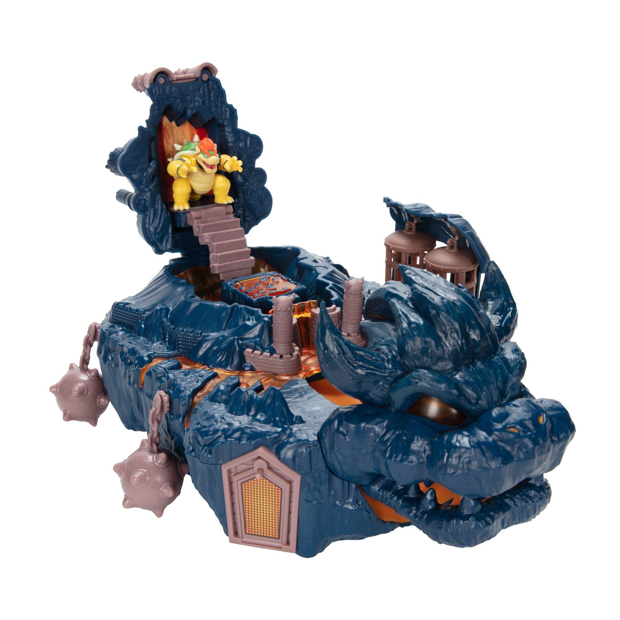 Jakks Pacific The Super Mario Bros. Movie Bowser's Island Castle ...