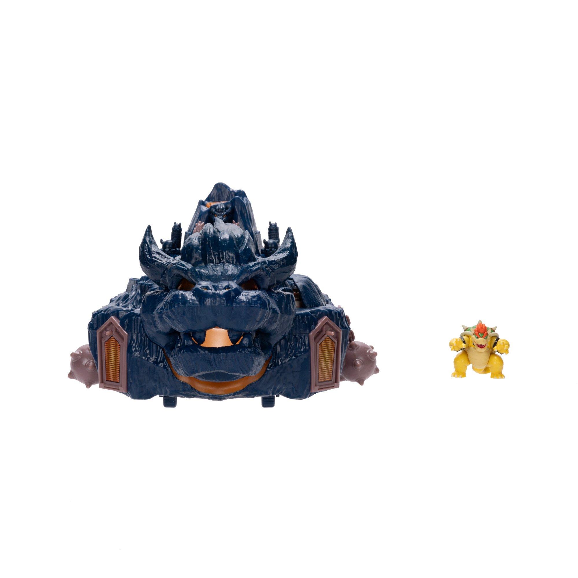 Super Mario Deluxe Playset Bowser Castle med Figurer - Toysforever