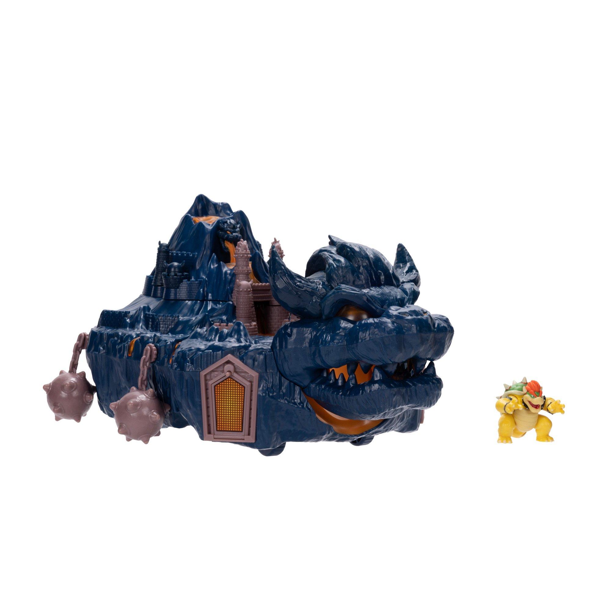 Mario bowser 2024 castle toy