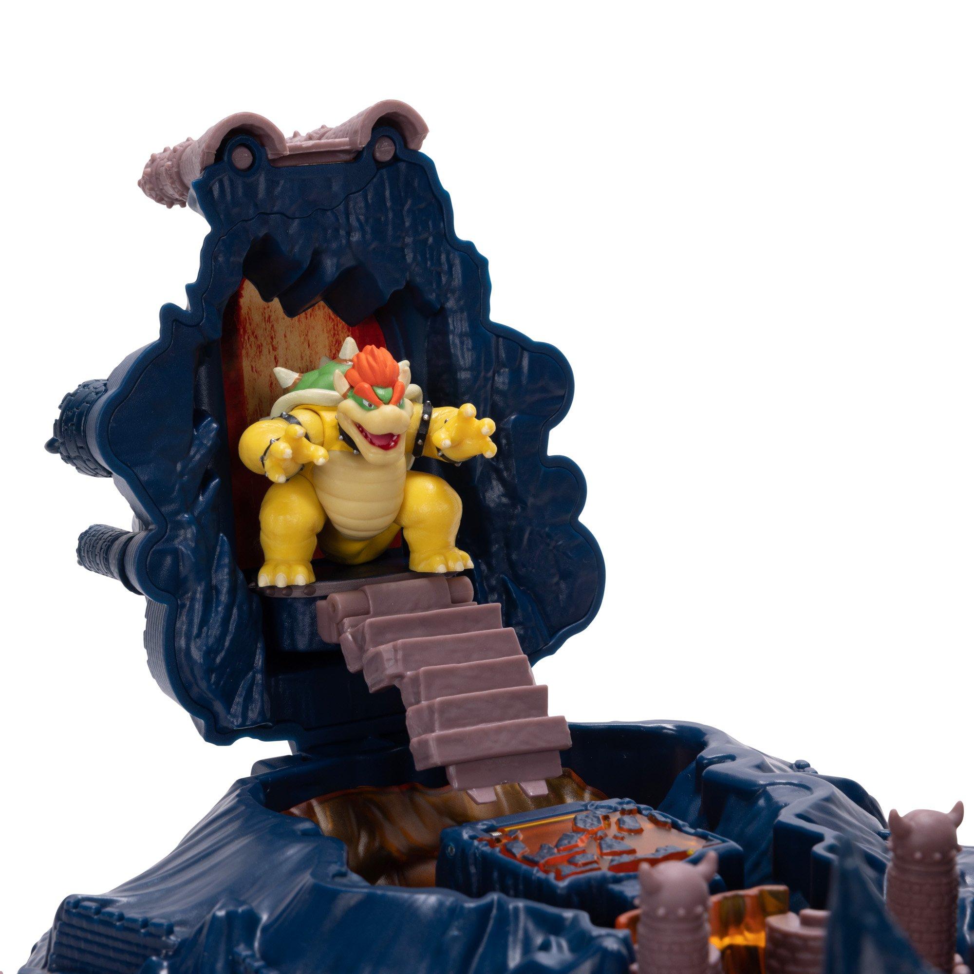 Jakks Pacific The Super Mario Bros. Movie Bowser's Island Castle Playset