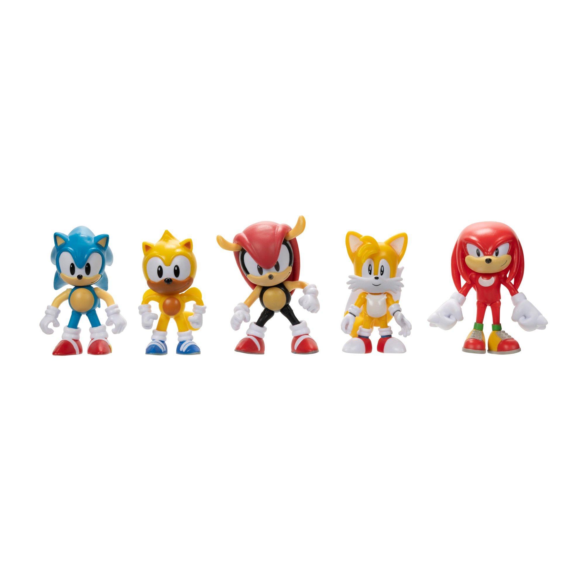 SONIC THE HEDGEHOG 2.5' Tomy Classic Tails Transluscent Figure