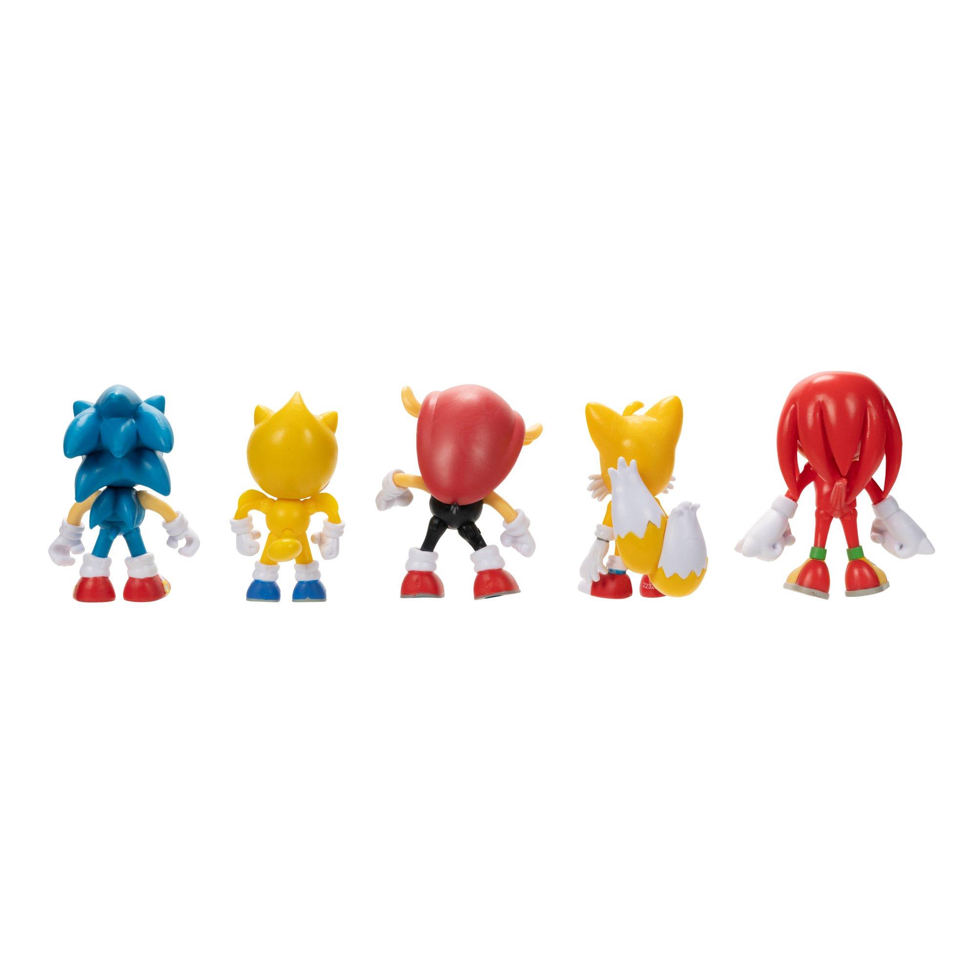 Jakks Pacific Sonic The Hedgehog 2.5 in Classic Figure Set 5-Pack