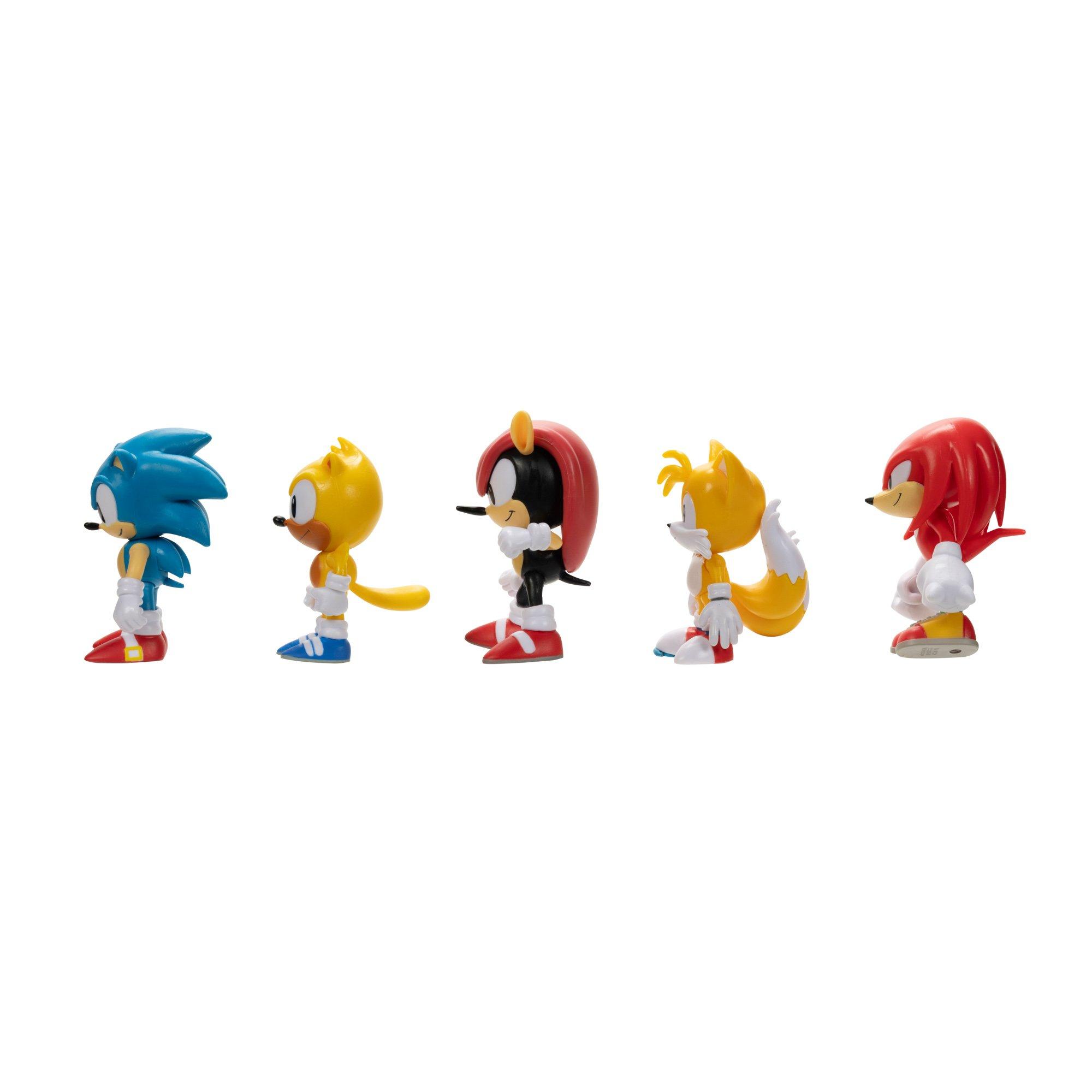 Classic Sonic The Hedgehog Collection 5 pack by Jakks Pacific 