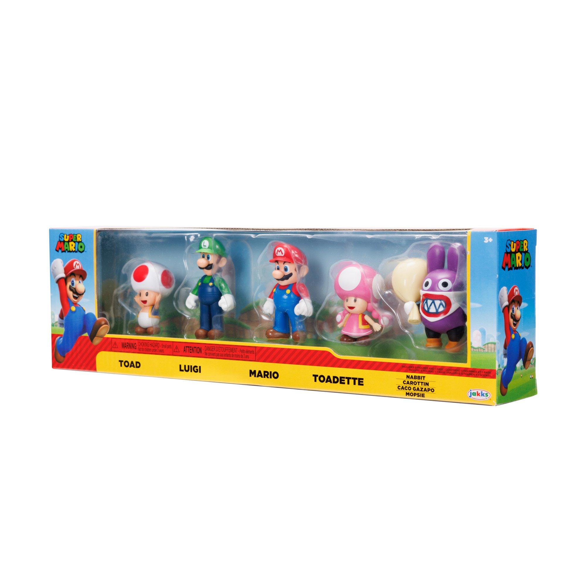 Super Mario Action Figure Set, Super Mario Character Pack