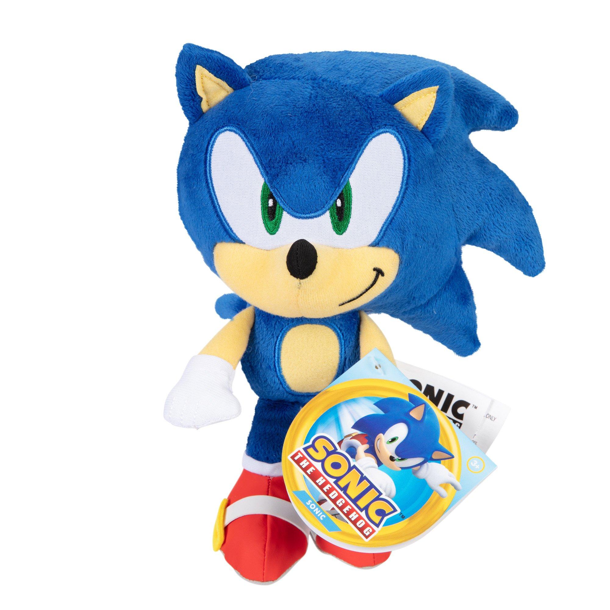 Jakks Pacific Sonic the Hedgehog 9-in Plush (Styles May Vary)