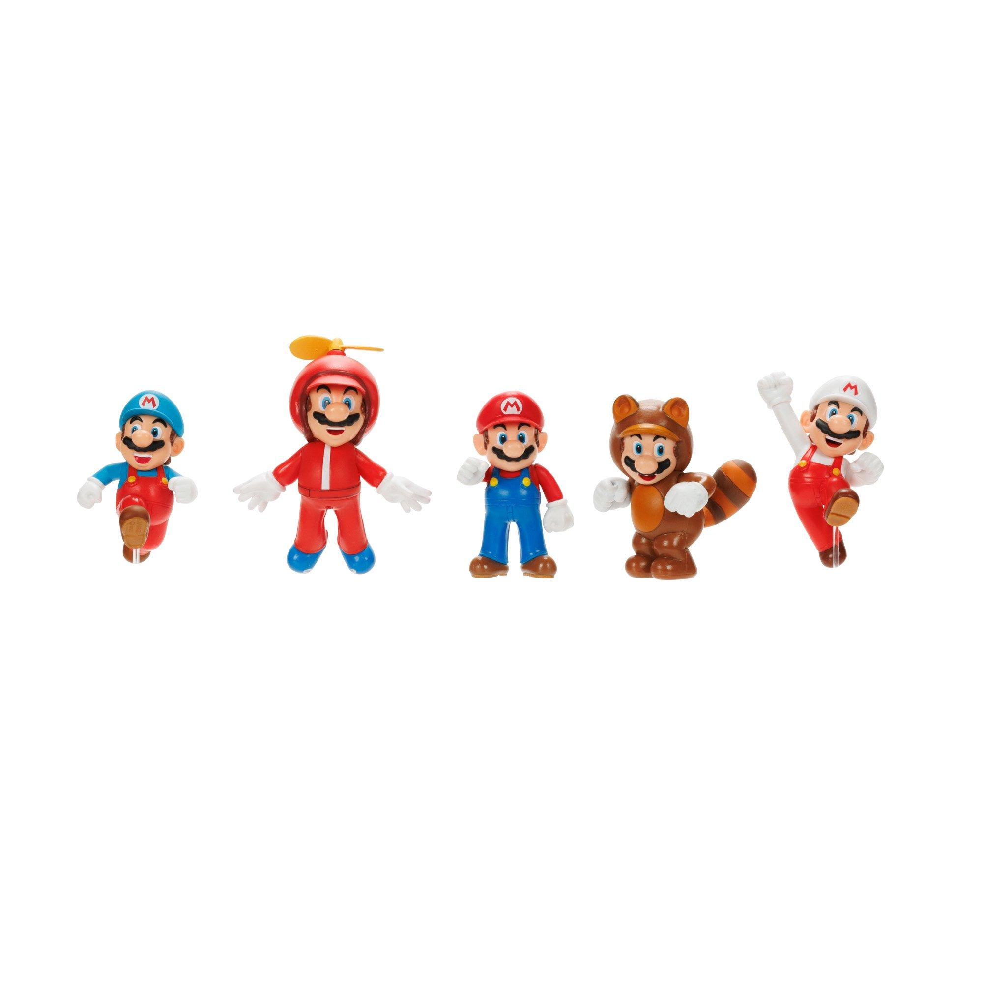 Jakks Pacific Super Mario Playable Characters 2.5-in Figures 5-Pack  GameStop Exclusive