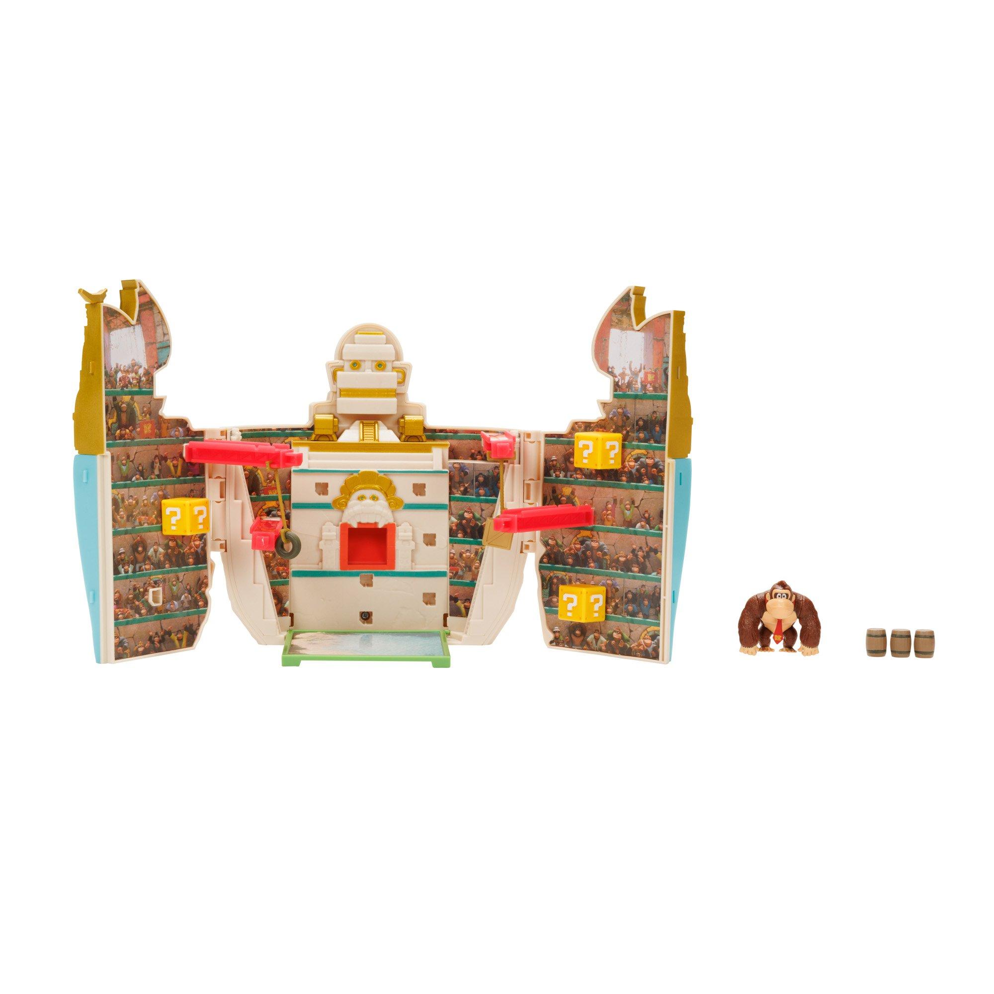 Jakks Pacific The Super Mario Bros. Movie Donkey Kong Stadium Playset