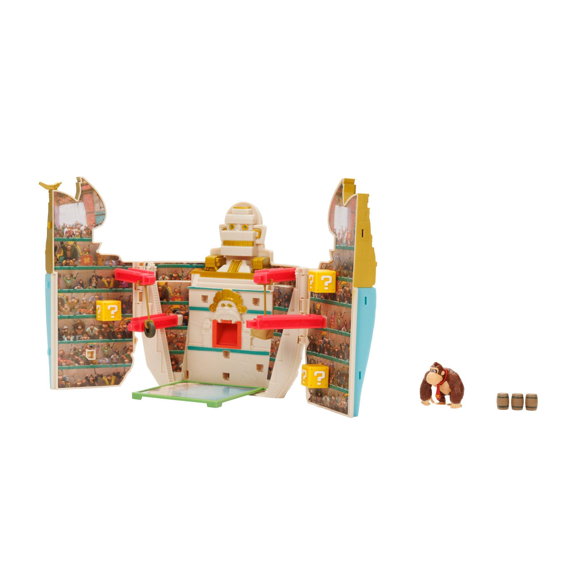 Jakks Pacific The Super Mario Bros. Movie Donkey Kong Stadium Playset