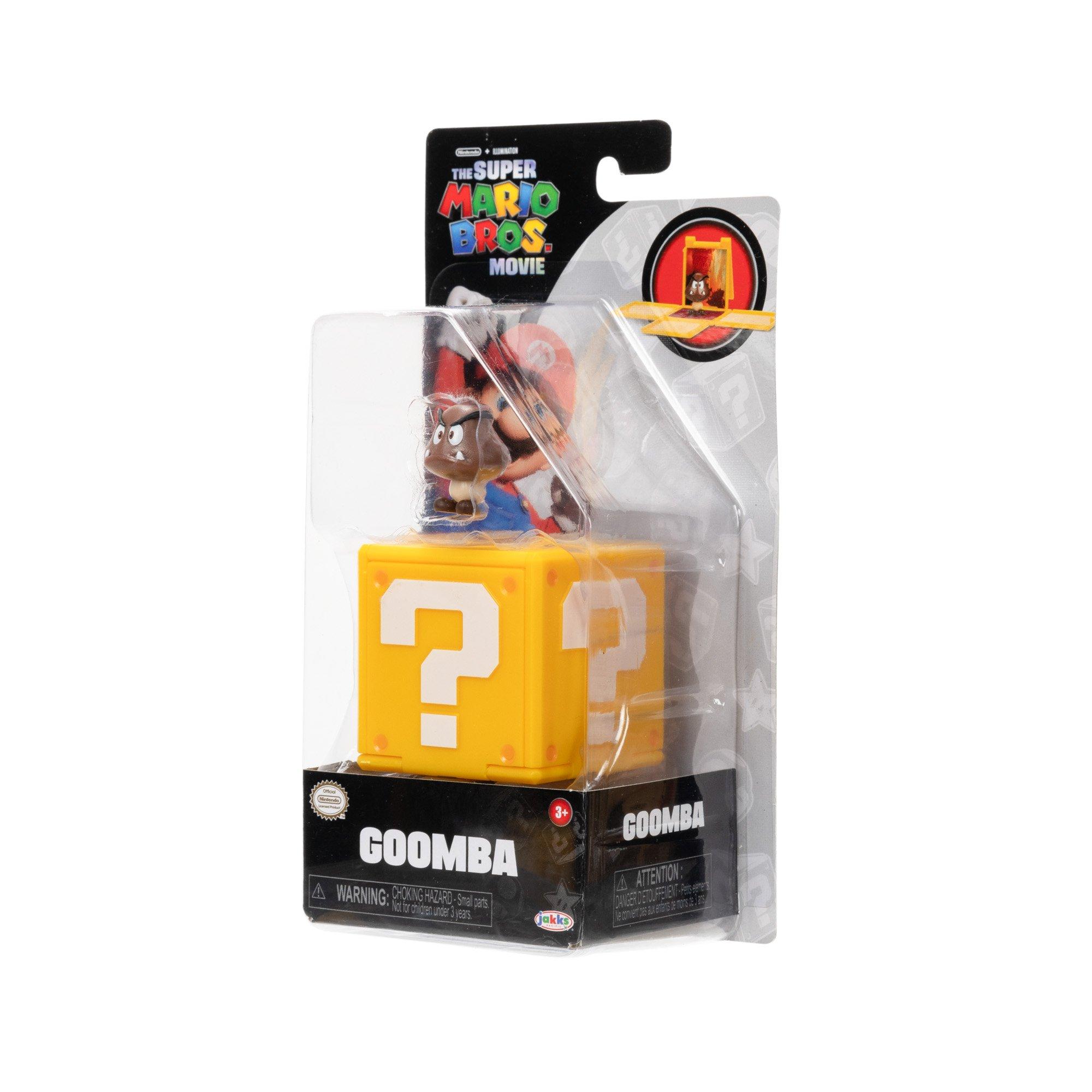 Jakks Pacific The Super Mario Bros. Movie Goomba 1.25-in Mini Figure