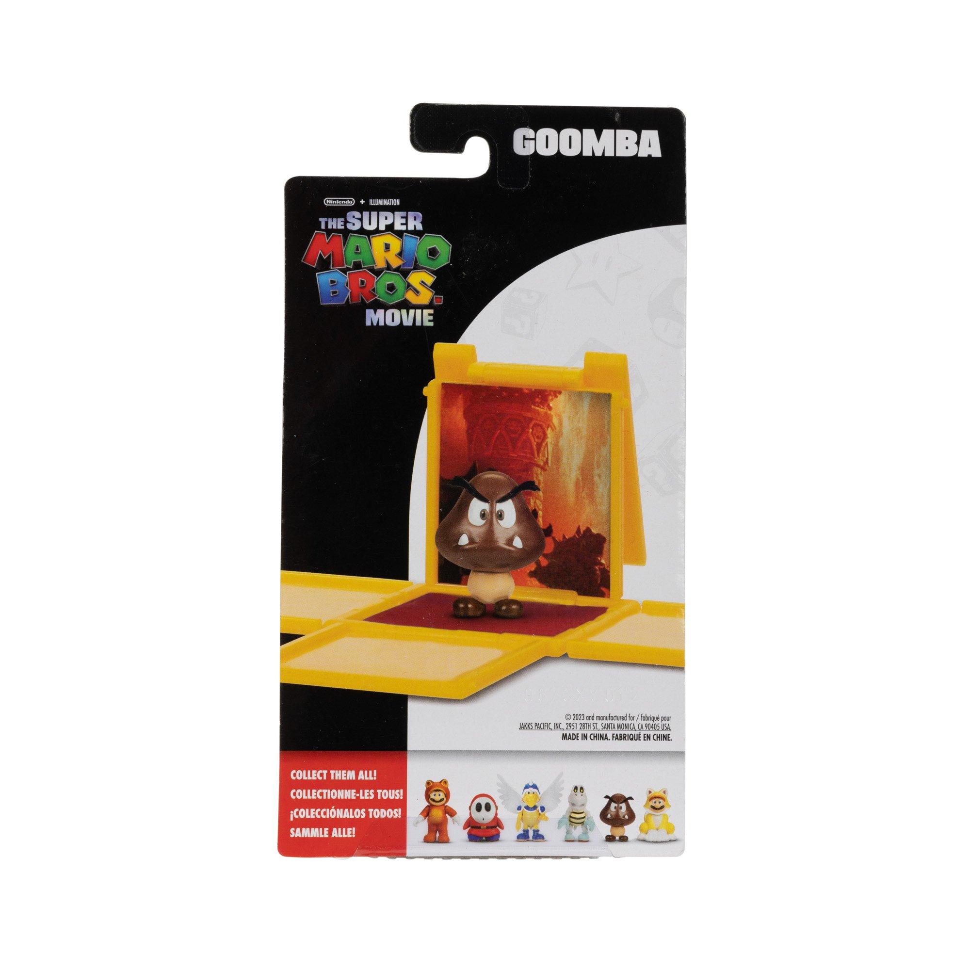 Jakks Pacific The Super Mario Bros. Movie Goomba 1.25-in Mini Figure