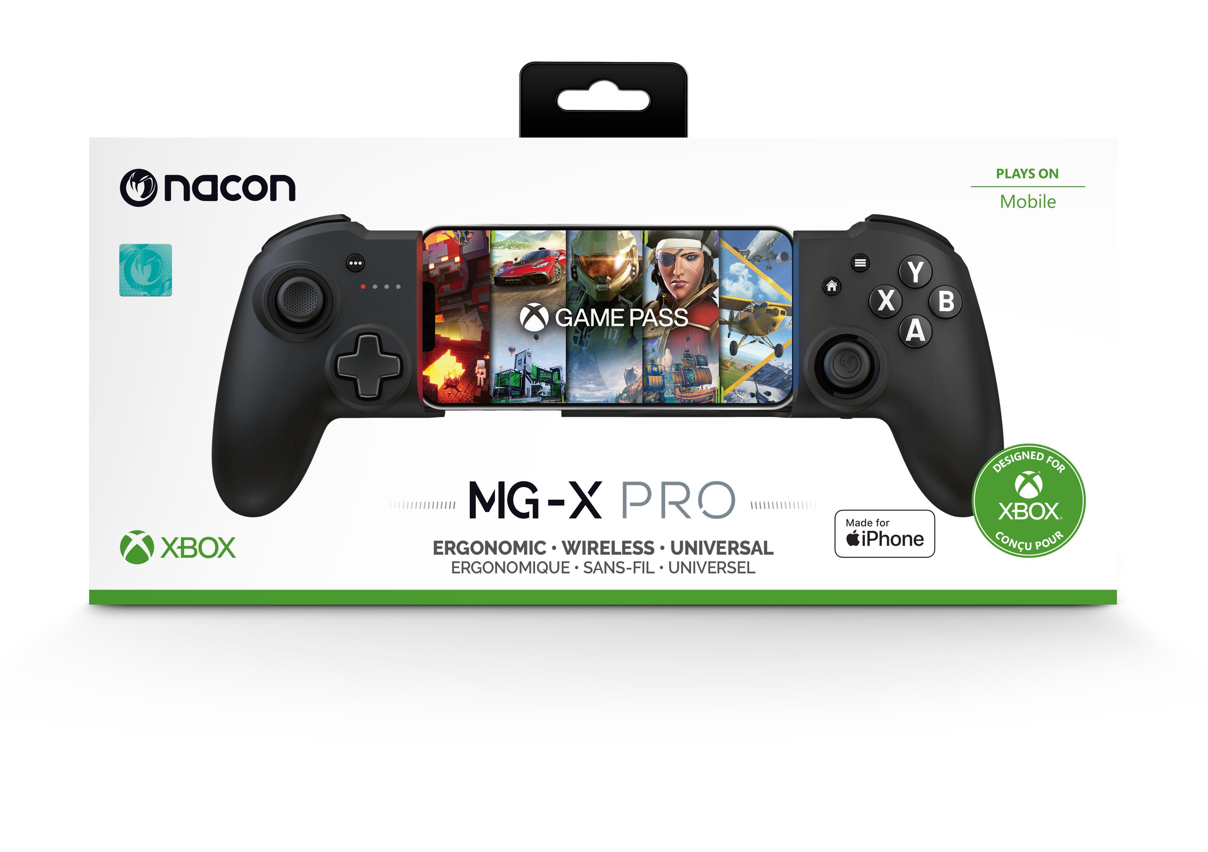 Nacon MG-X Pro Mando para Smartphones iPhone con Licencia Xbox Blanco