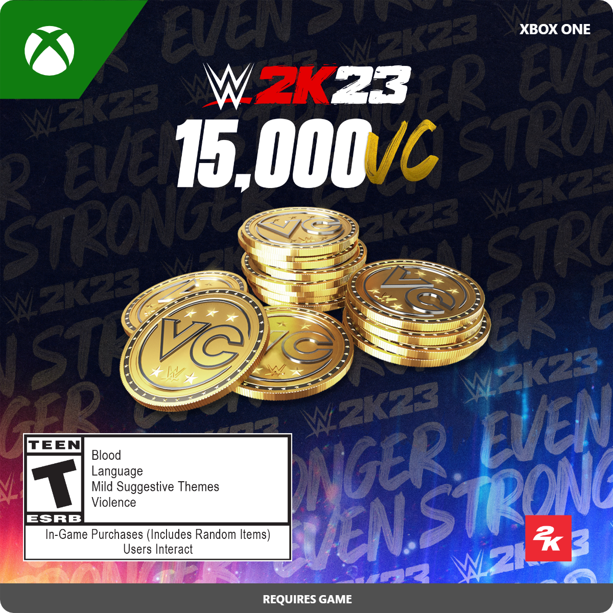 WWE 2K23: Virtual Currency Pack - Xbox One 15,000