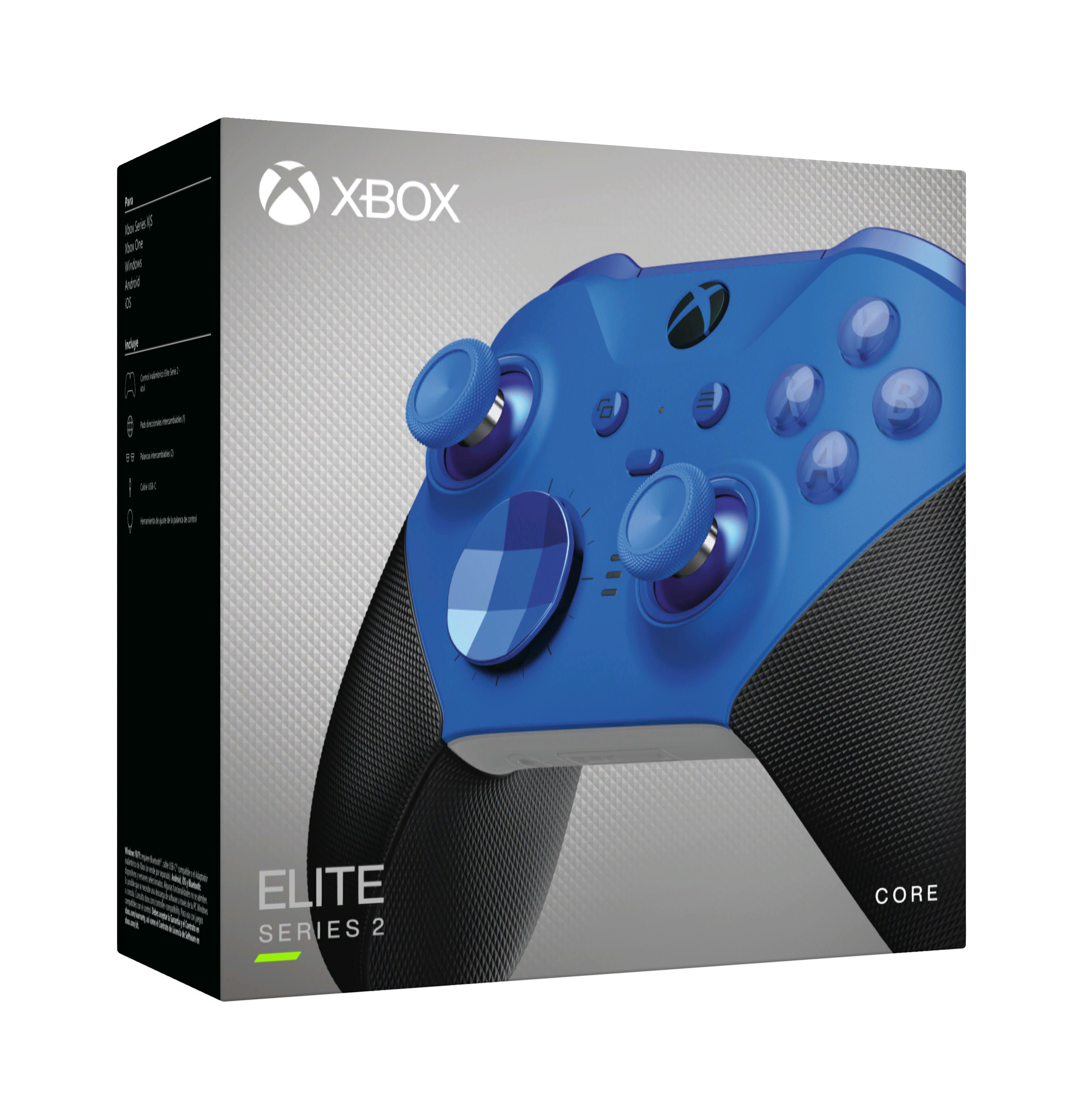  Xbox Elite Series 2 Core Wireless Gaming Controller – Blue – Xbox  Series X