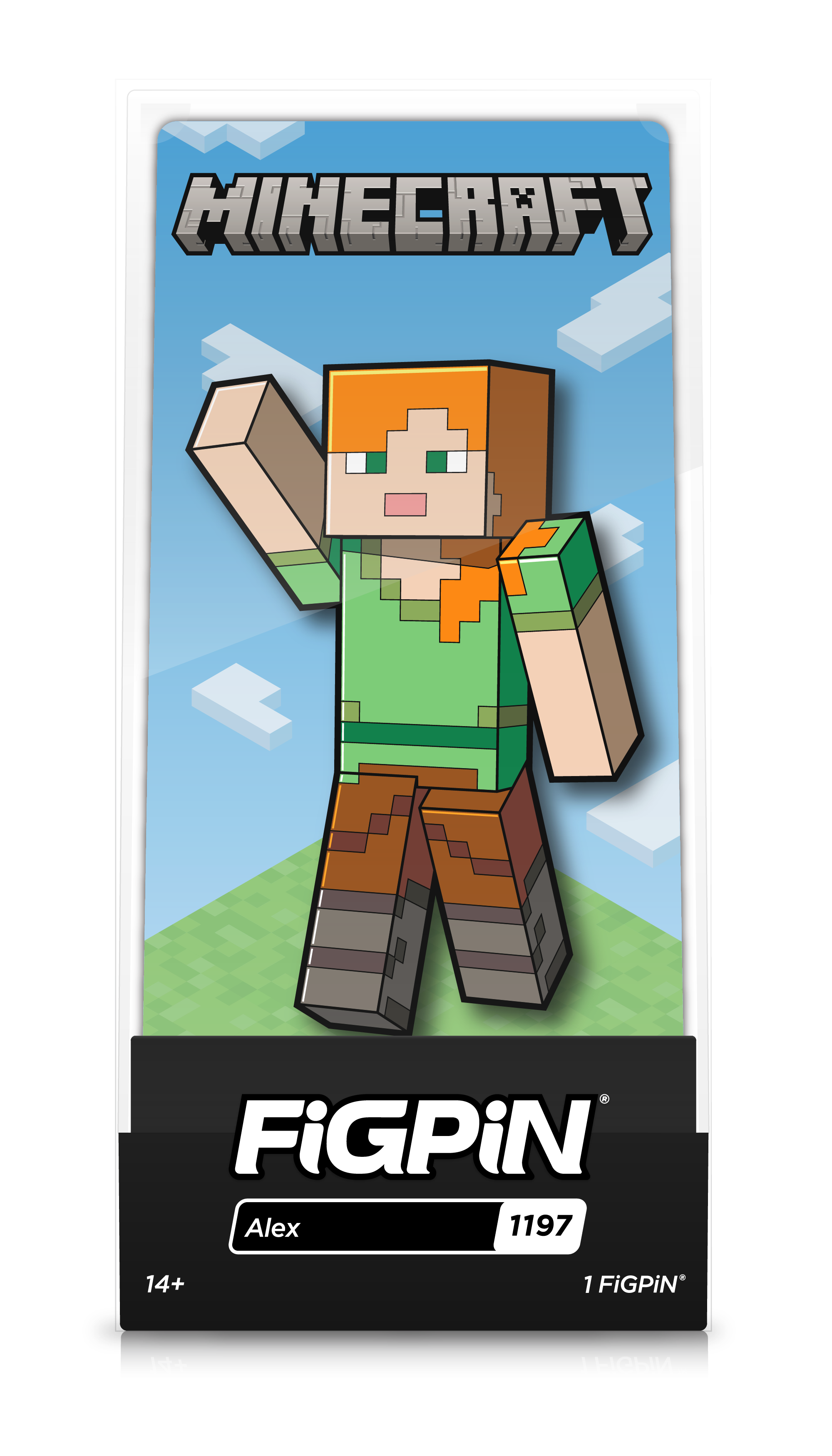 FiGPiN Minecraft Alex 3-in Collectible Enamel Pin