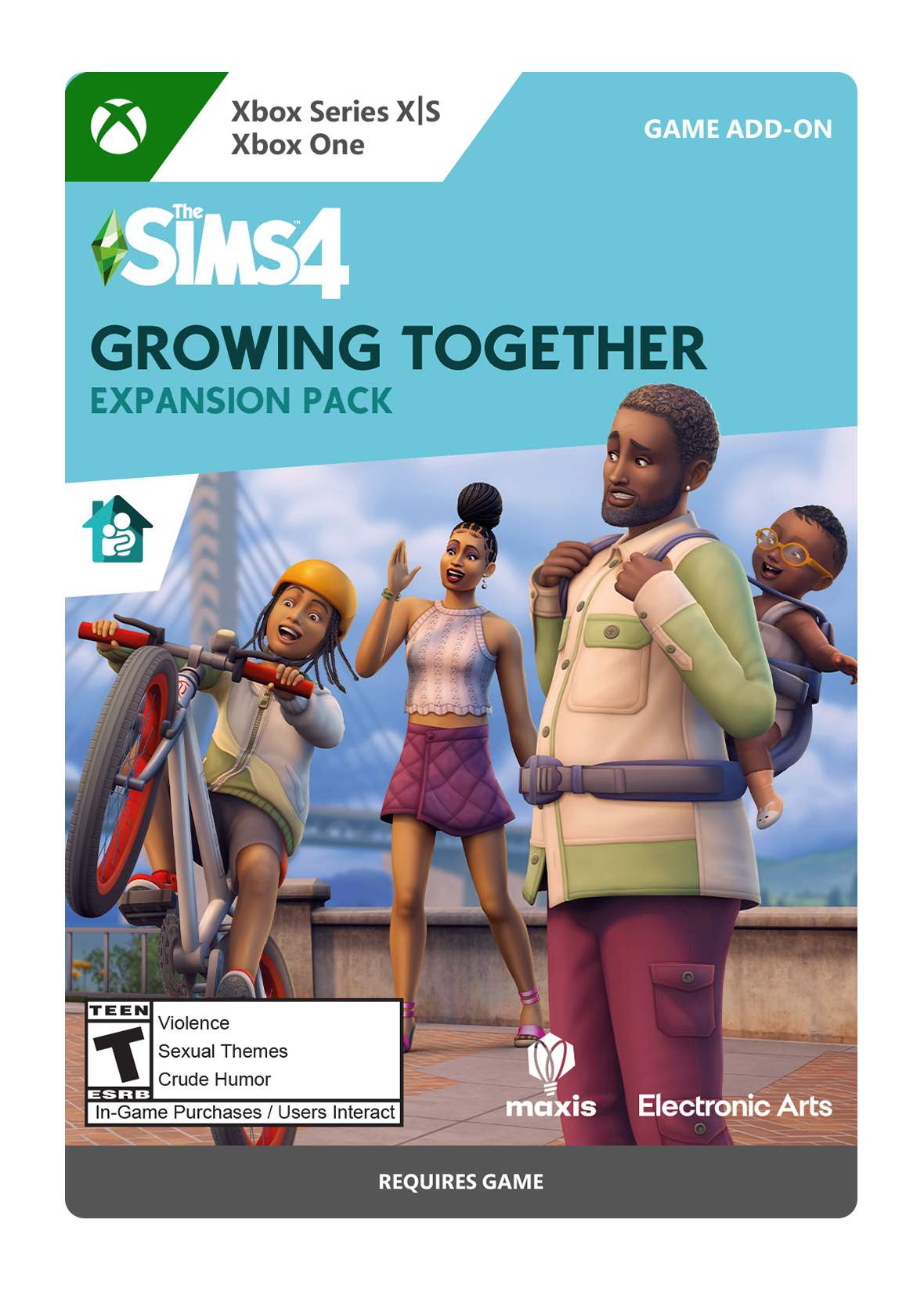 The Sims 4: Growing Together Expansion Pack DLC - Xbox Series X/S, Xbox One