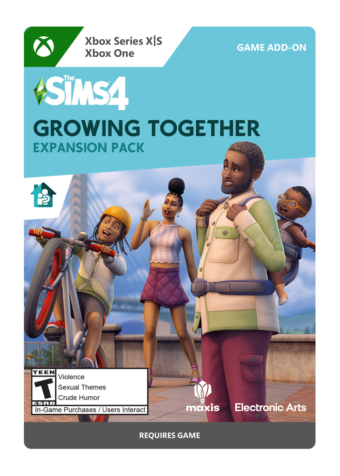 The Sims 4: Growing Together Expansion Pack DLC - Xbox X/S | Xbox