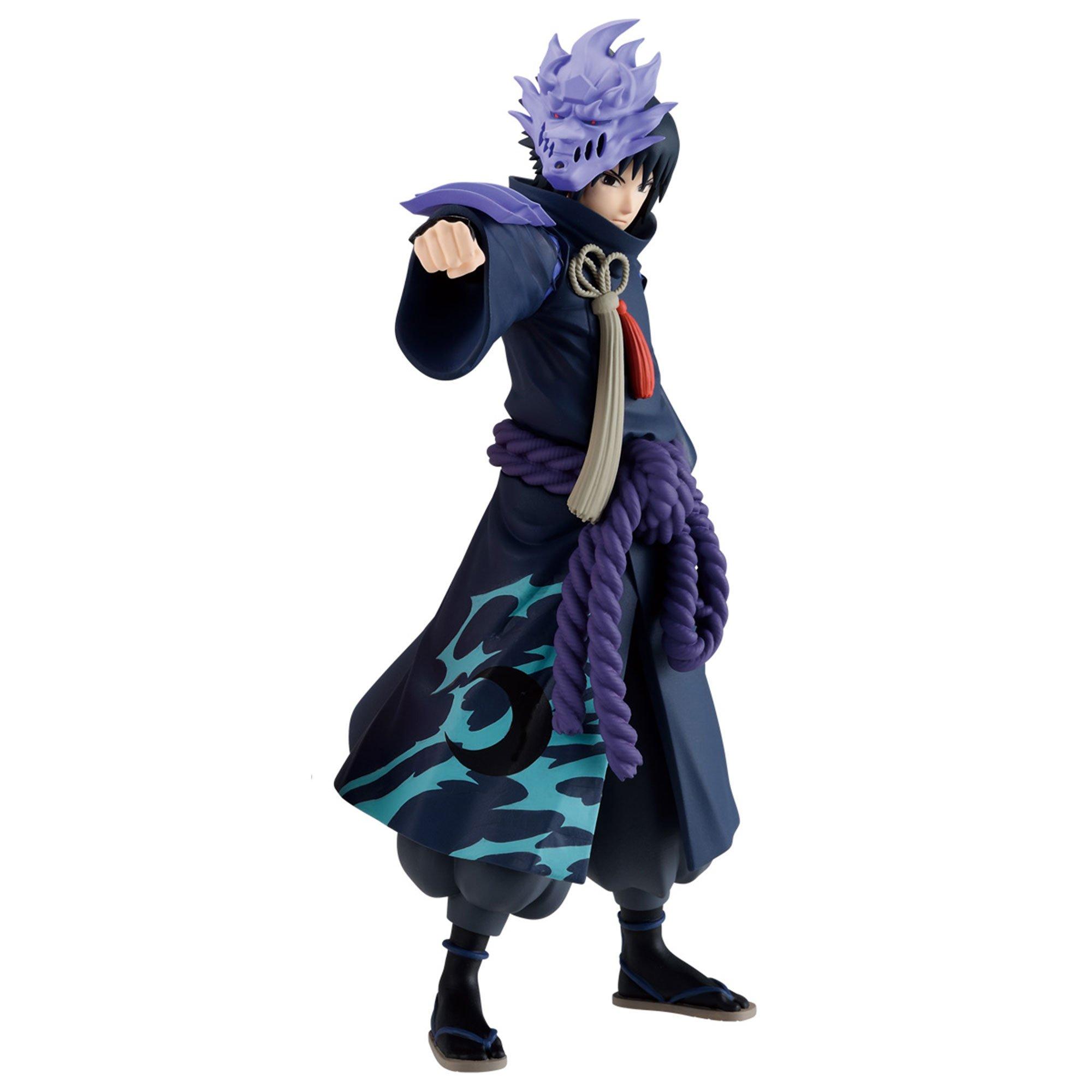 Banpresto Naruto Shippuden Uchiha Sasuke 20th Anniversary Costume 6-in  Statue | GameStop