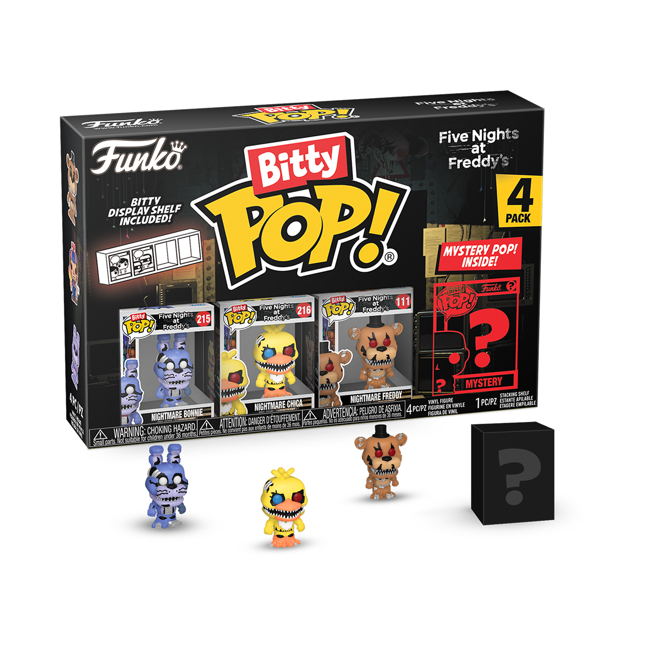 Funko Bitty POP! Five Nights at Freddy's 0.9-in Vinyl Figure Set 4