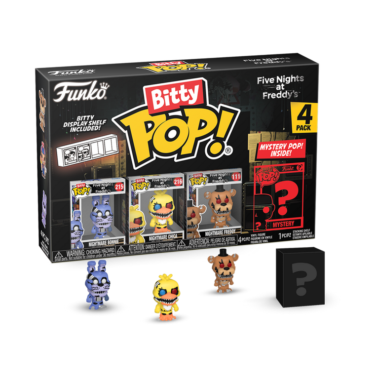 Funko Bitty POP! ファイブ・ナイツ・アット・フレディーズ Amazon.com: Funko Bitty POP! Five Nights at Freddy's (FNAF