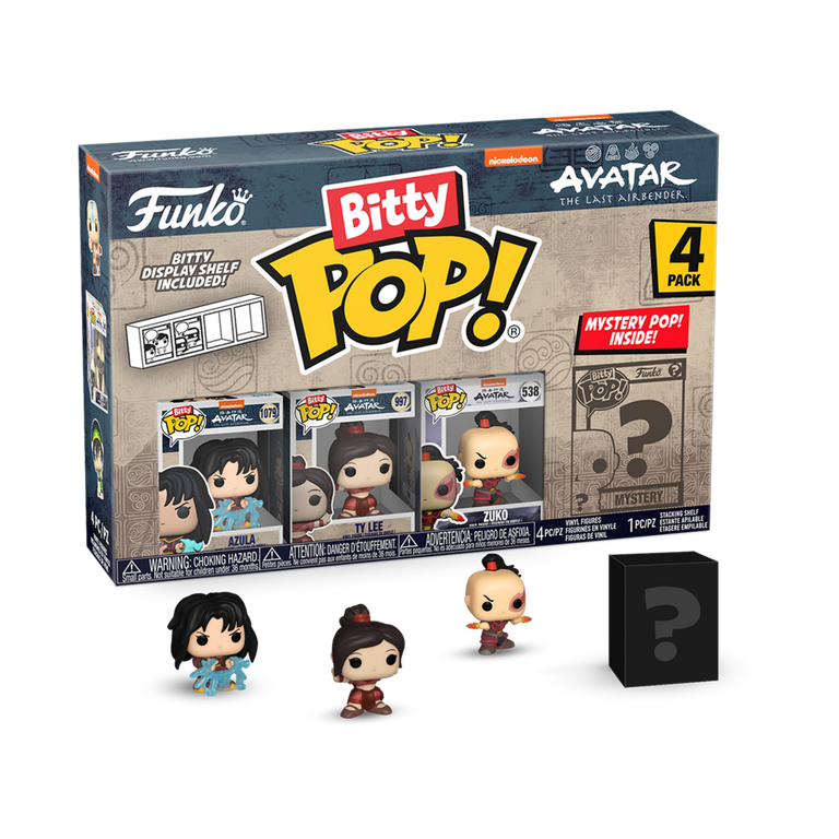 Funko Bitty POP! Avatar: The Last Airbender Vinyl Figure Set 4