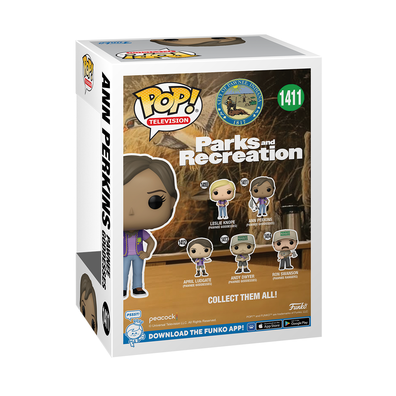 Funko POP! Television: Parks and Recreation Ann Perkins (Pawnee Goddesses) 4-in Vinyl Figure