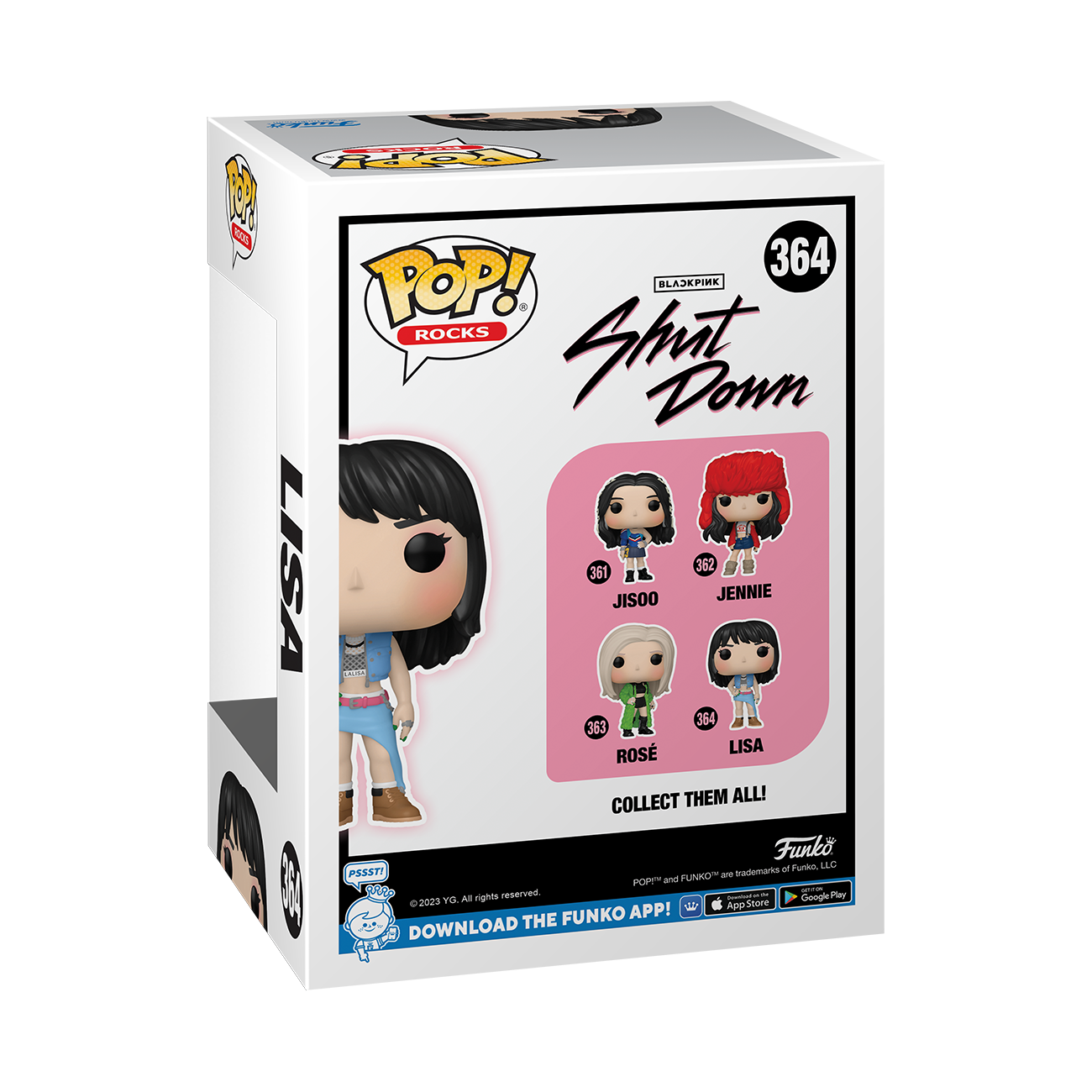 Funko POP! Rocks: Blackpink Lisa 3.75-in Vinyl Figure