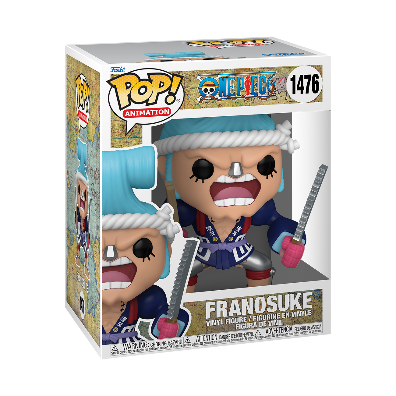 Figurine – Pop! Animation – One Piece – Franosuke (Franky Wano