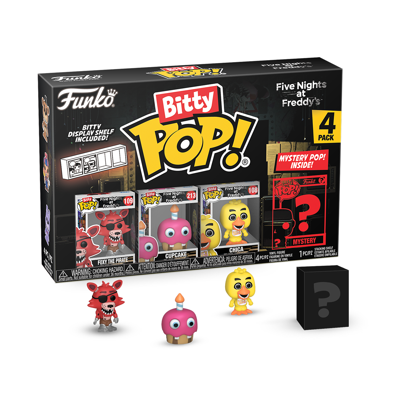 Funko Bitty POP! Five Nights at Freddy's 0.9-in Vinyl Figure Set 4