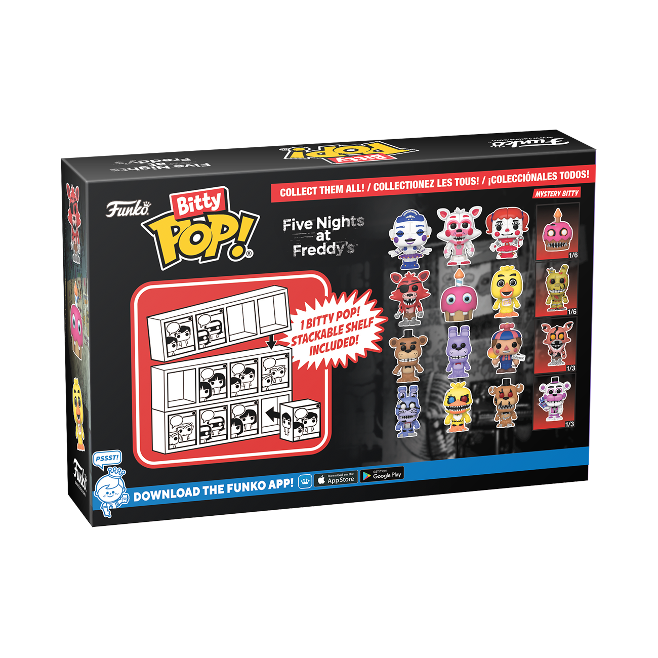 Bitty Pop! Five Nights at Freddy's 4-Pack Series 1