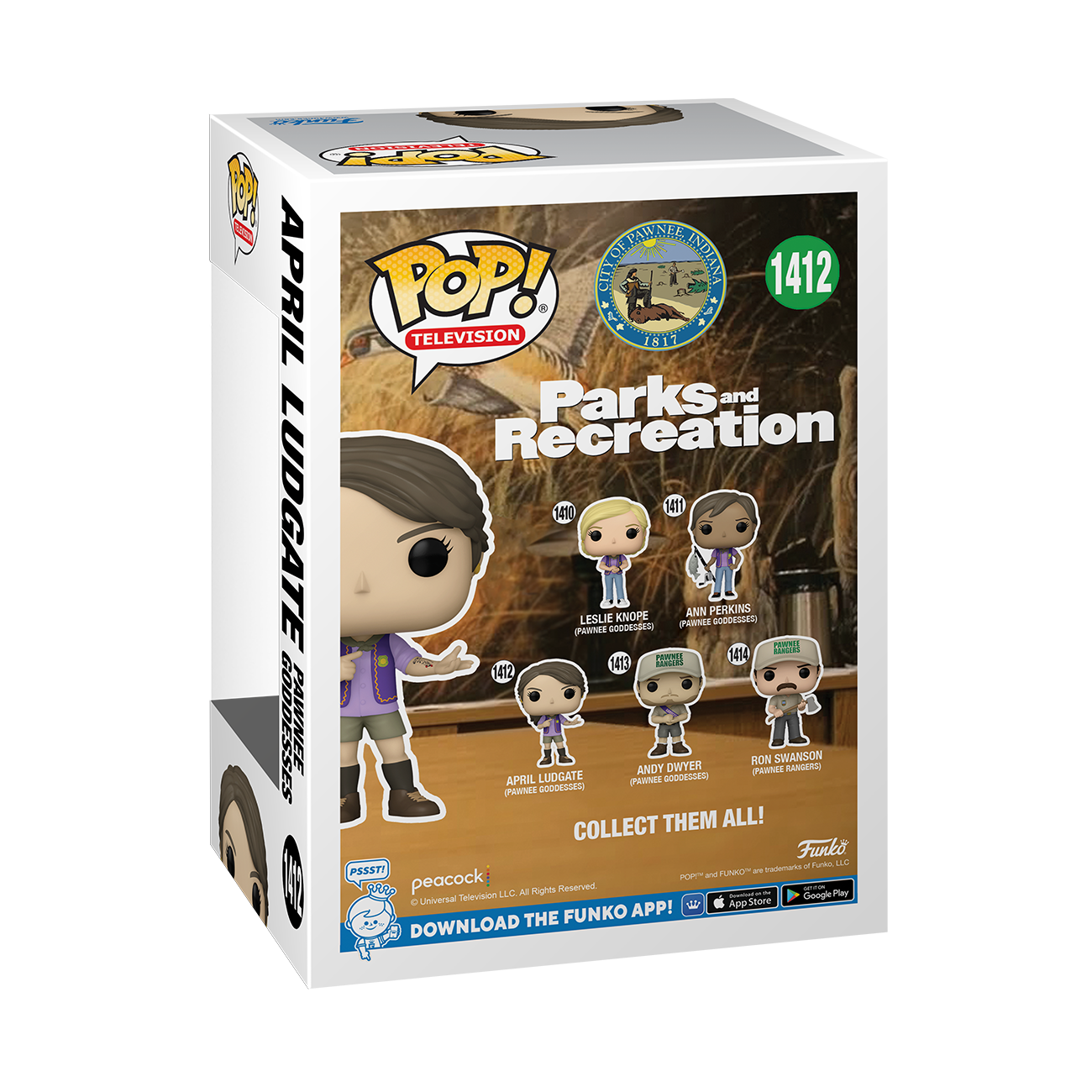 Funko POP! Television: Parks and Recreation April Ludgate (Pawnee 