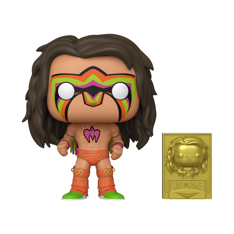 Funko POP! WWE Hall of Fame Ultimate Warrior 4.10-in Vinyl Figure GameStop Exclusive