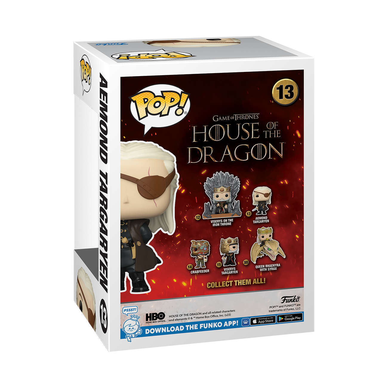 Pop figurine game of hot sale thrones