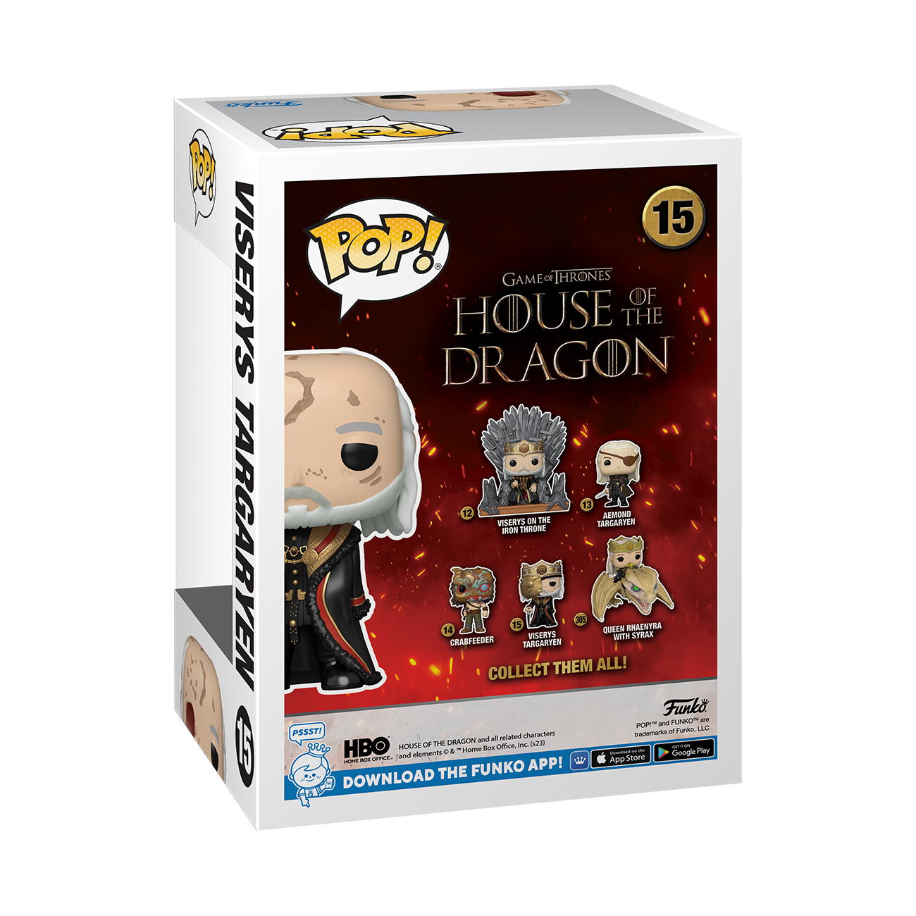 FUNKO POP! Juego de Tronos La casa del Dragón (House of the Dragon